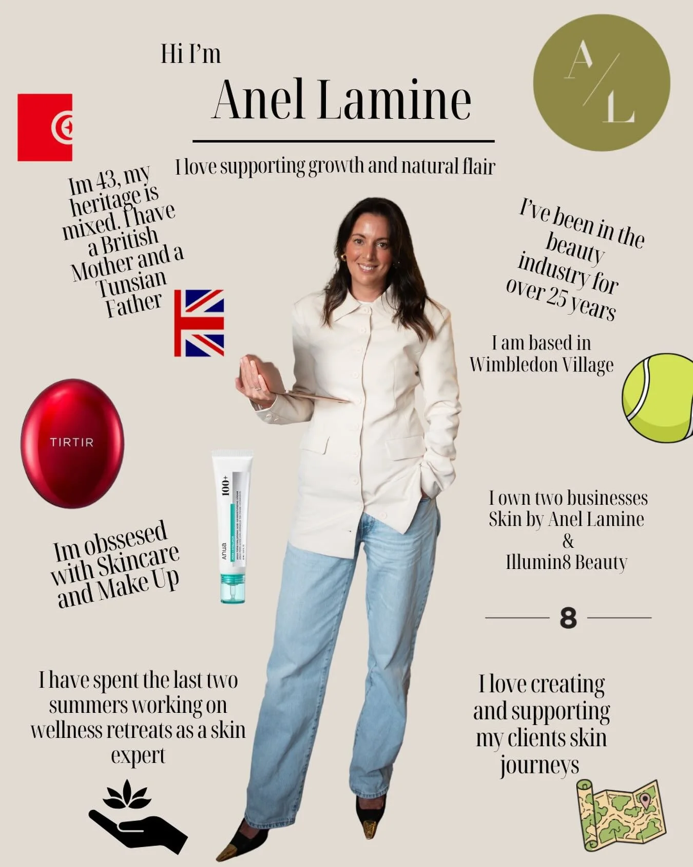 Hi new followers, let me introduce myself! 
I&rsquo;m Anel 👋

#skinexpert #beauty #wimbledonvillage #skincare #koreanskincare