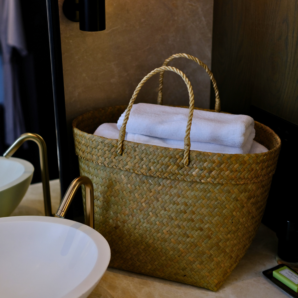 Tung Yai - Handcrafted Storage Basket.
