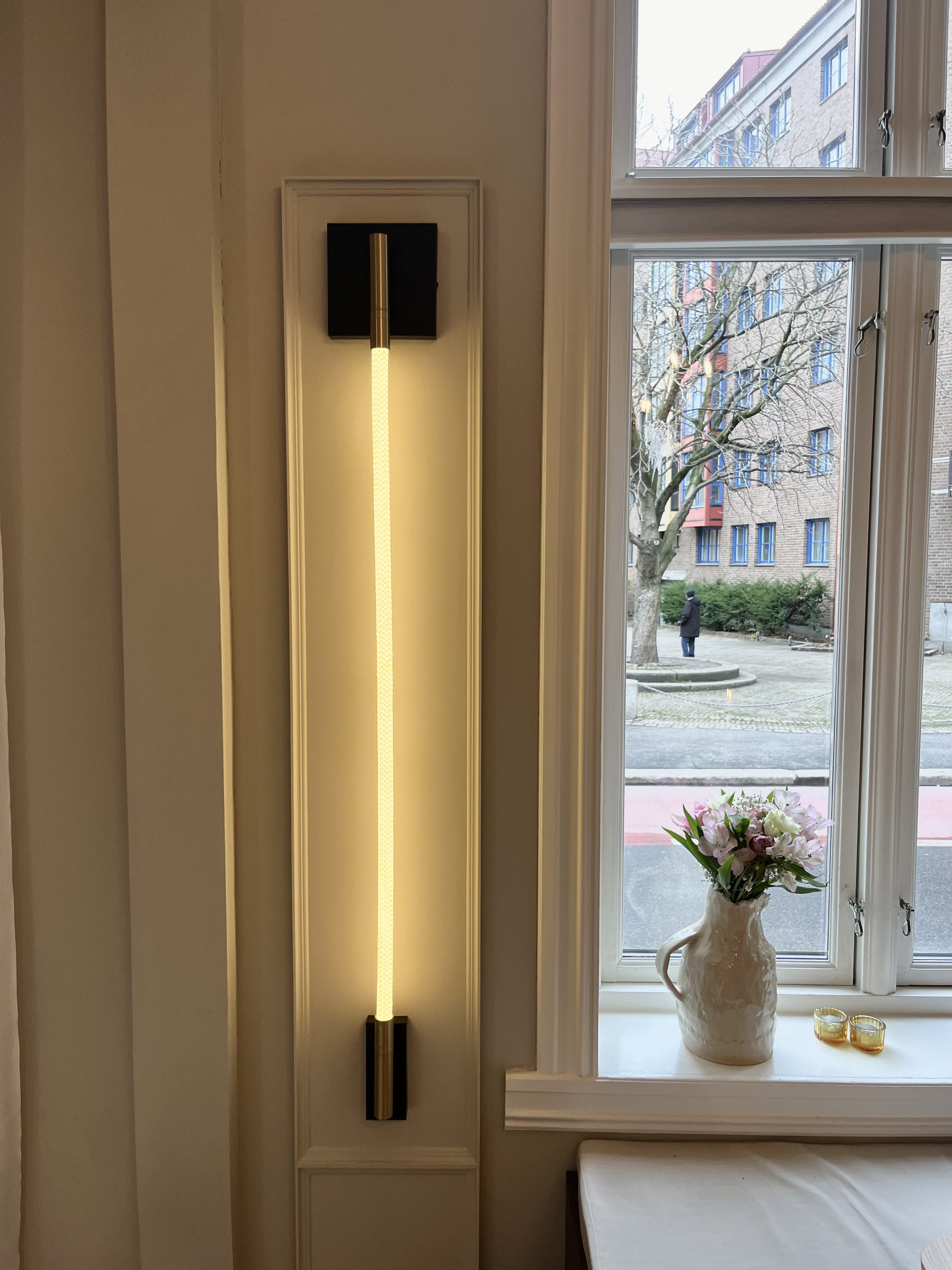 Design, lyslenke, lampe, lampedesign, norsk design, julegave, belysning, lys, ledlys, stilrent, stilverk, grimstad håndverk
