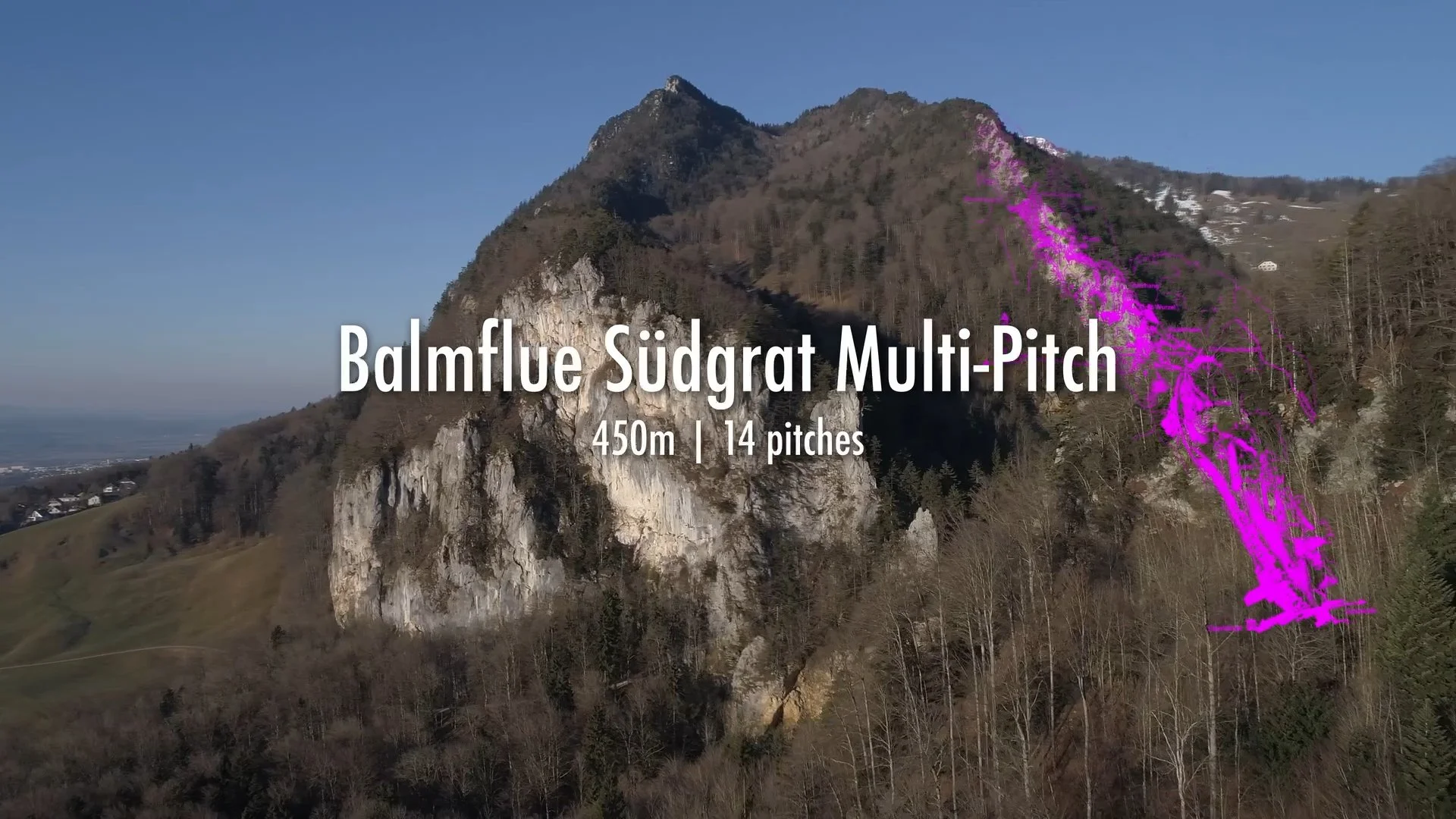 Escalando: Balmflue Südgrat Multi-Pitch