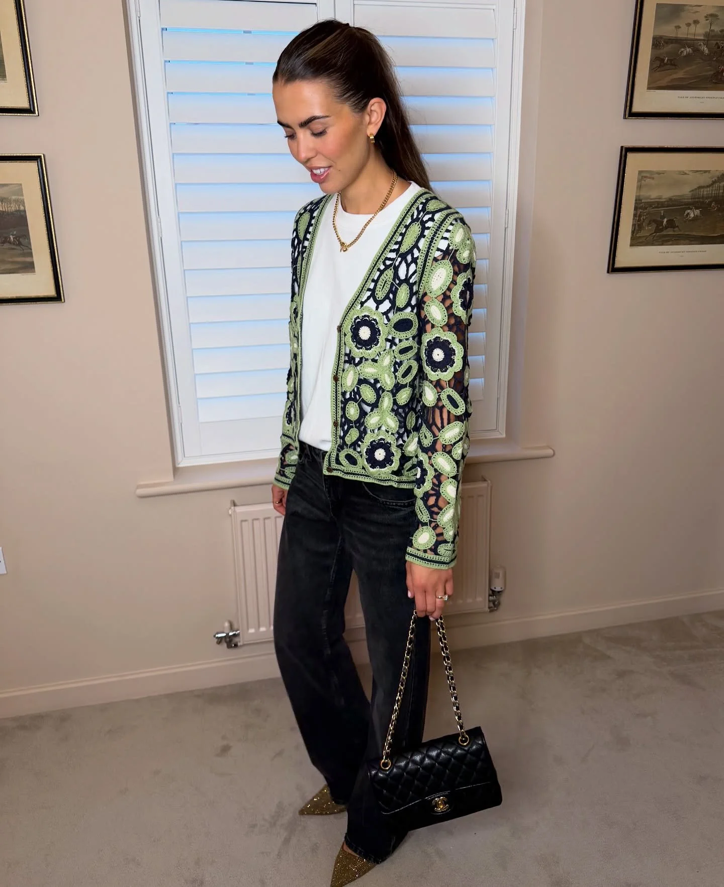 saving the best until last&hellip; I am obsessed with the navy and green combo on our new cardi 💙💚

spring newness launching tomorrow @ 9am - limited numbers as always <3