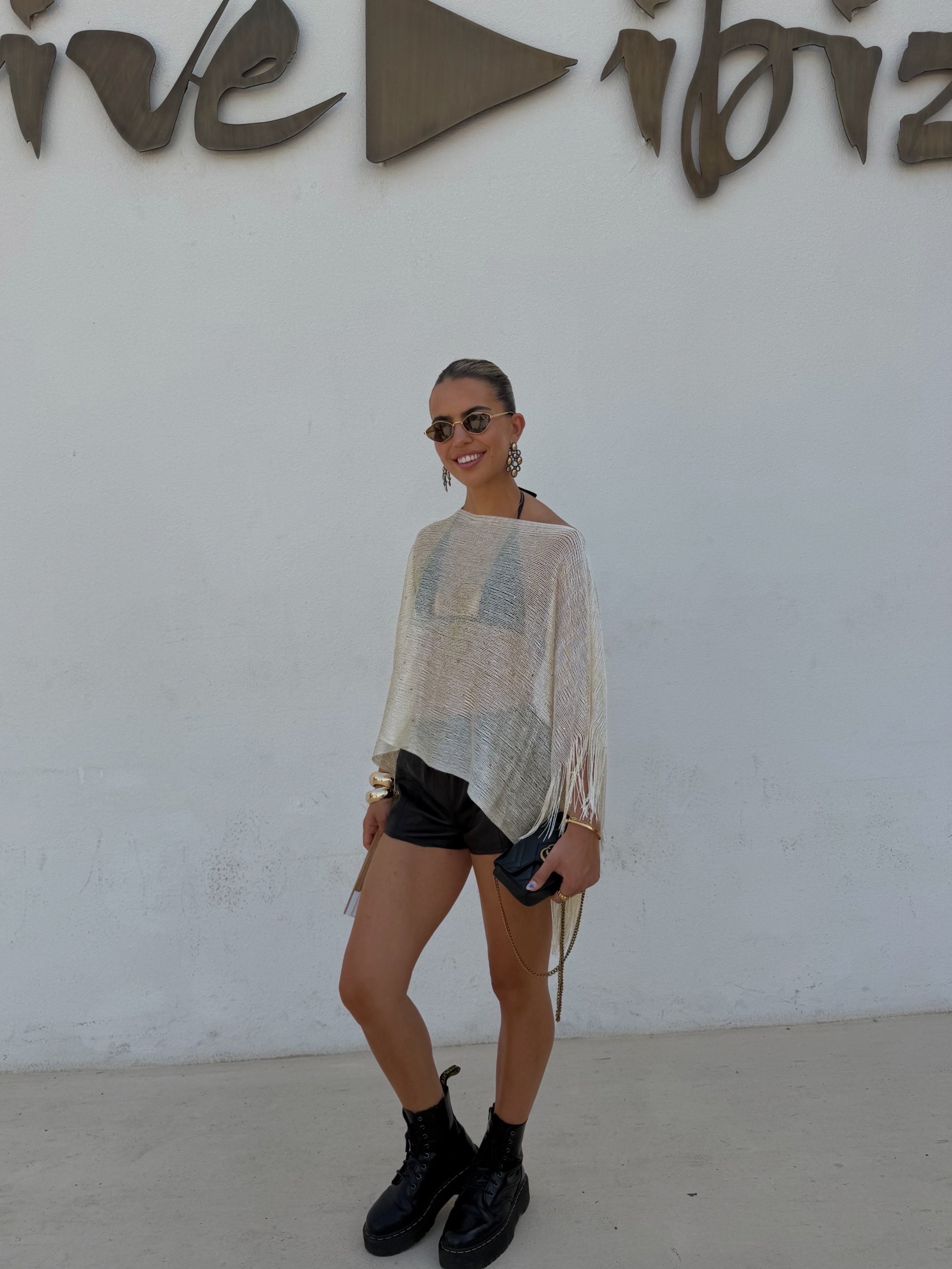 Ibiza is always a good idea 🍒🪩 our Olivia shawl is available to shop online at www.twentyfourthreads.co.uk