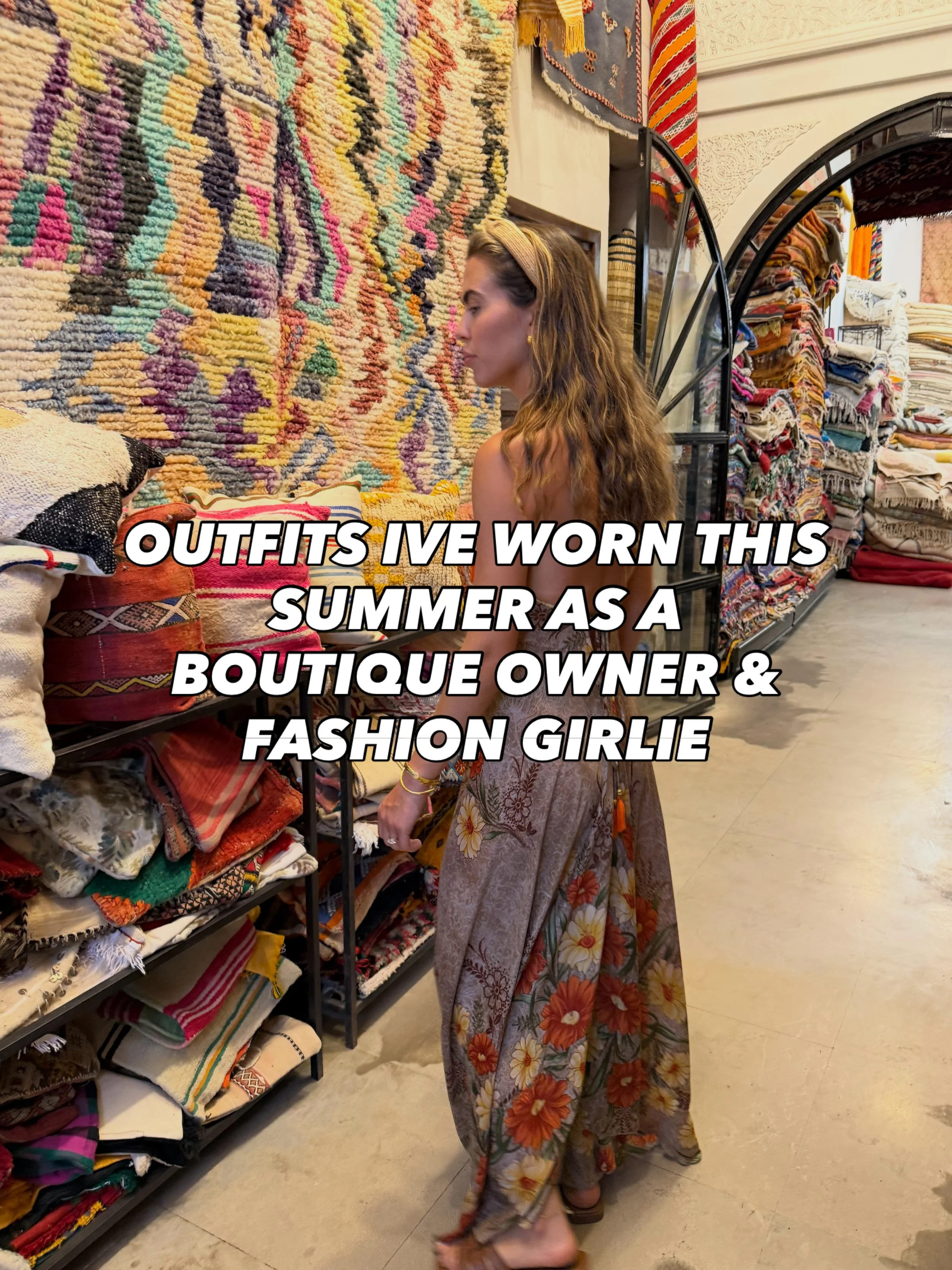 outfits I&rsquo;ve worn this summer as a boutique owner &amp; fashion girlie 🍒🦋🌸🌞
