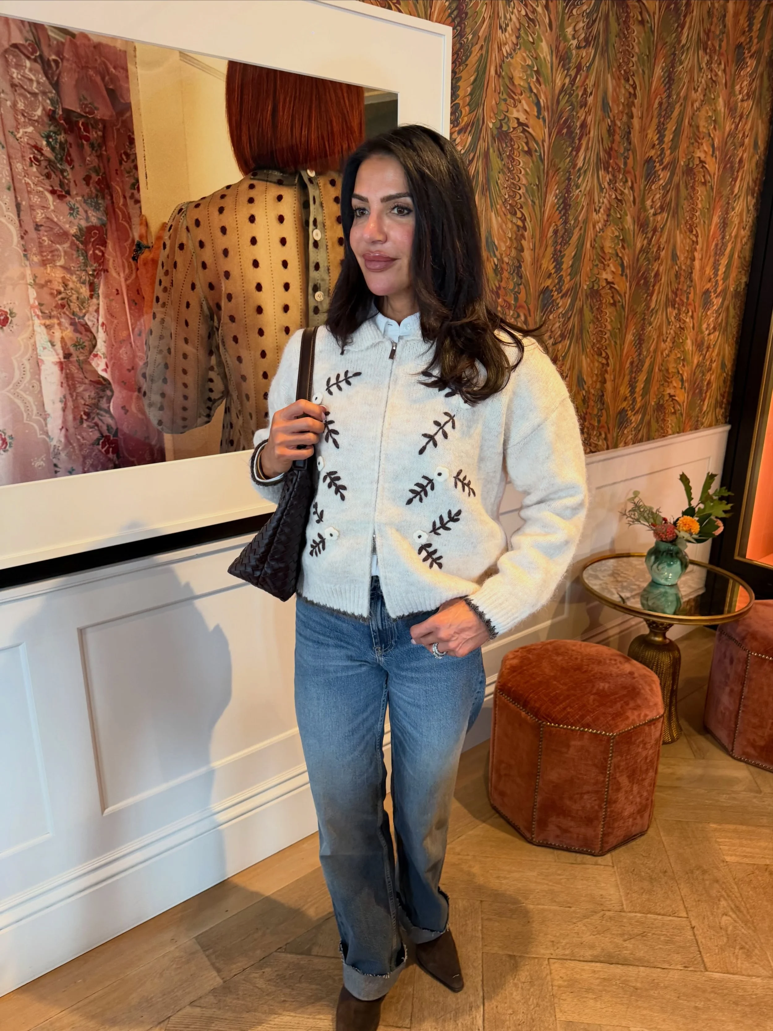 jeans &amp; a cute cardi is a shopping outfit made in heaven !! 

our Lottie cardigan is one of those little finds that made the TFT edit instantly! the prettiest addition to your autumn wardrobe ⭐️