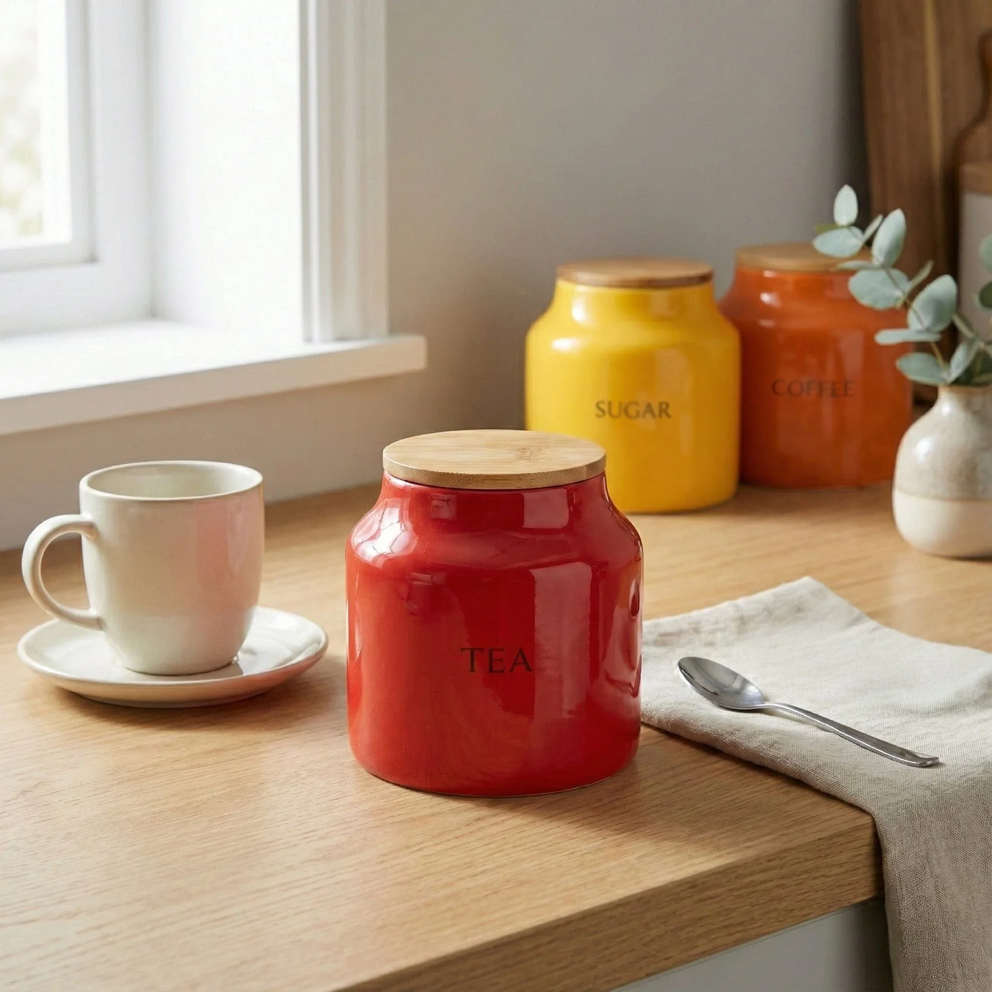 Tomato Tea Storage Jar