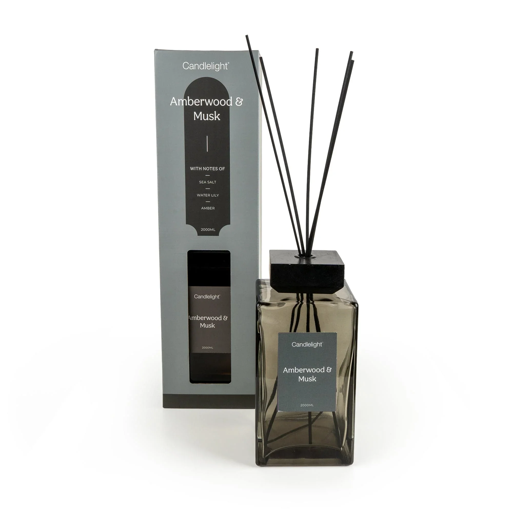 Candlelight Amberwood & Musk Reed Diffuser