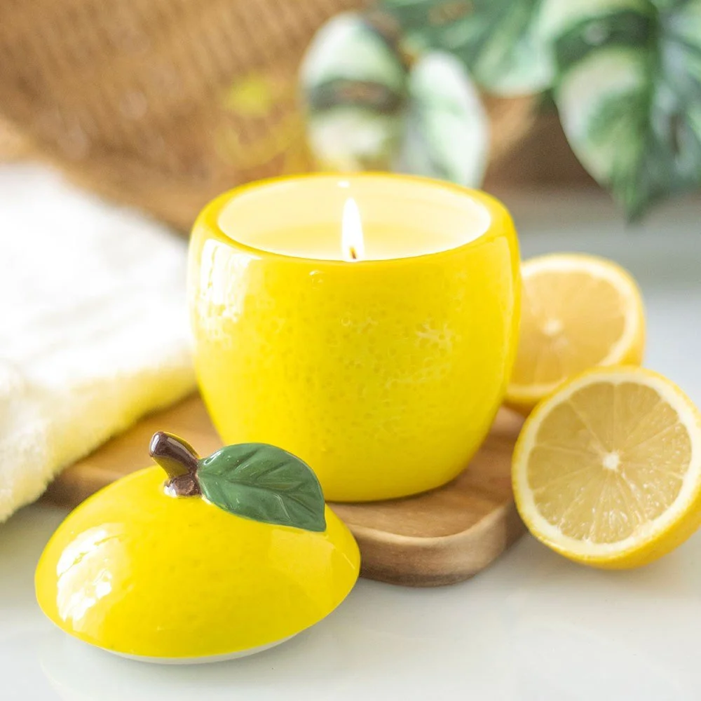 Lemon Zest Candle Jar