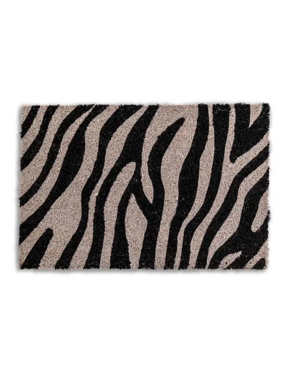 Zebra Stripes Doormat