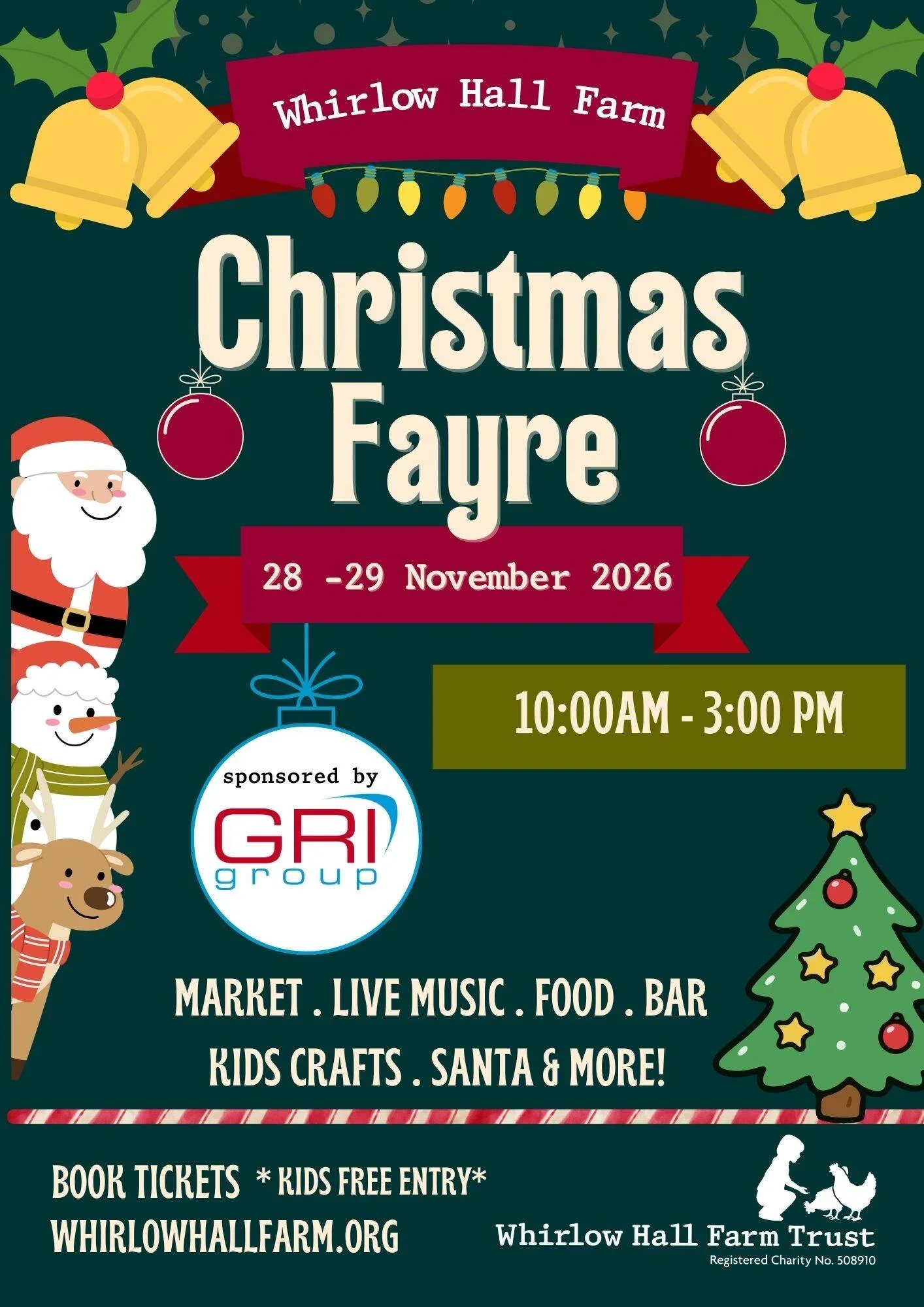 Whirlow Hall Farm Christmas Fayre 2026