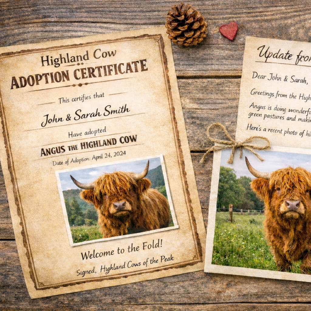 Digital Highland Cow Adoption