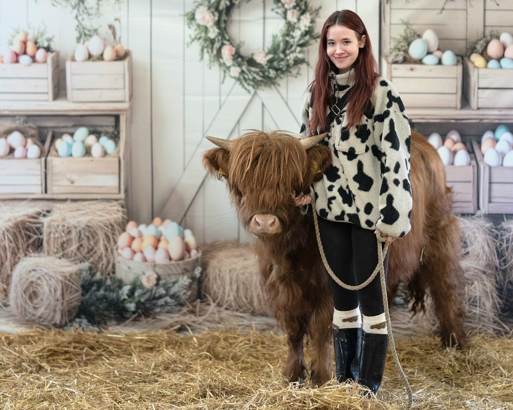 Highland Calf Handling Experience