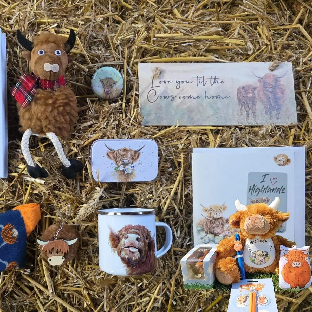 Moo-tiful Gift Set and Highland Cow Adoption Box