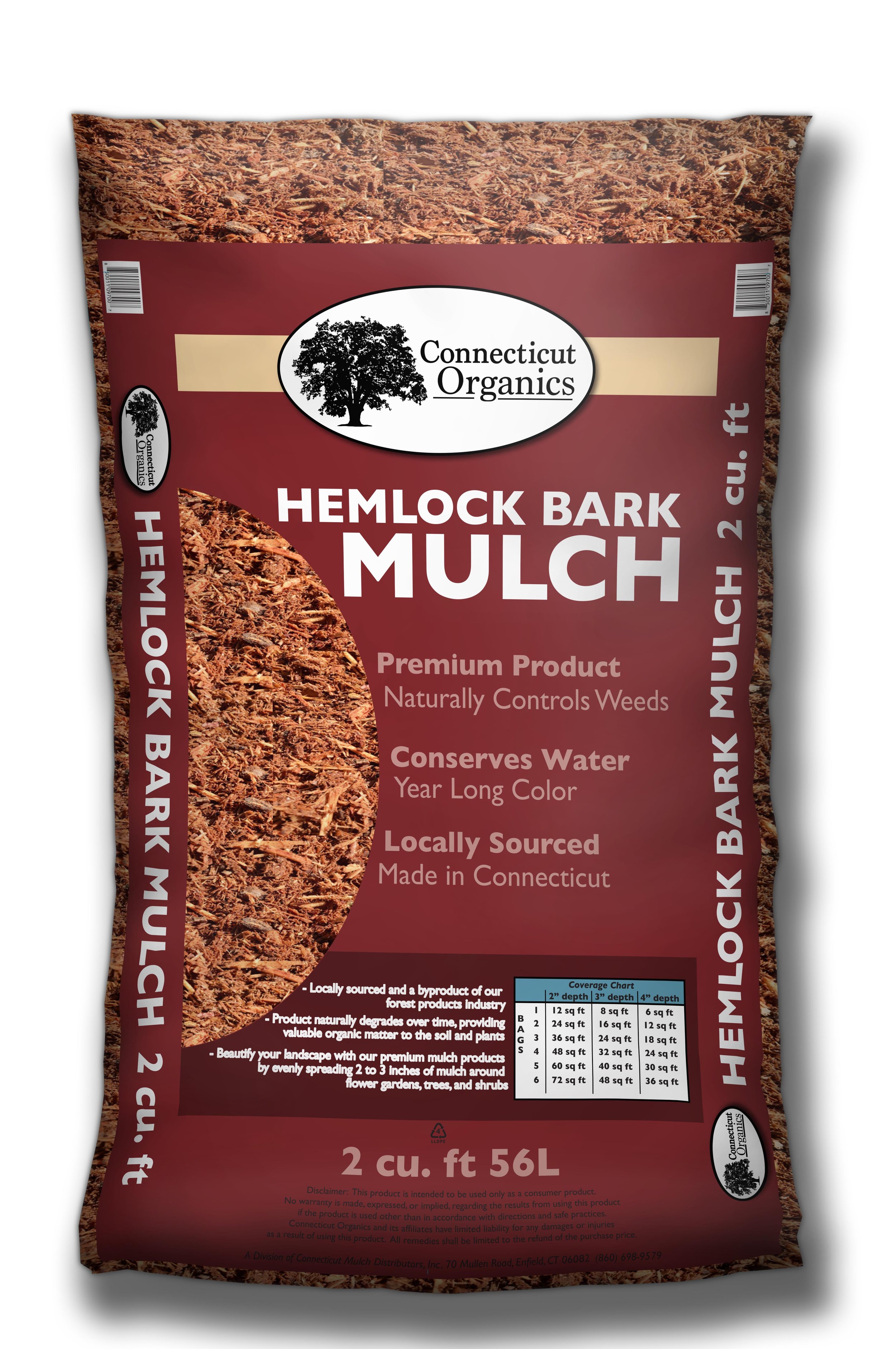 Hemlock Bark Mulch