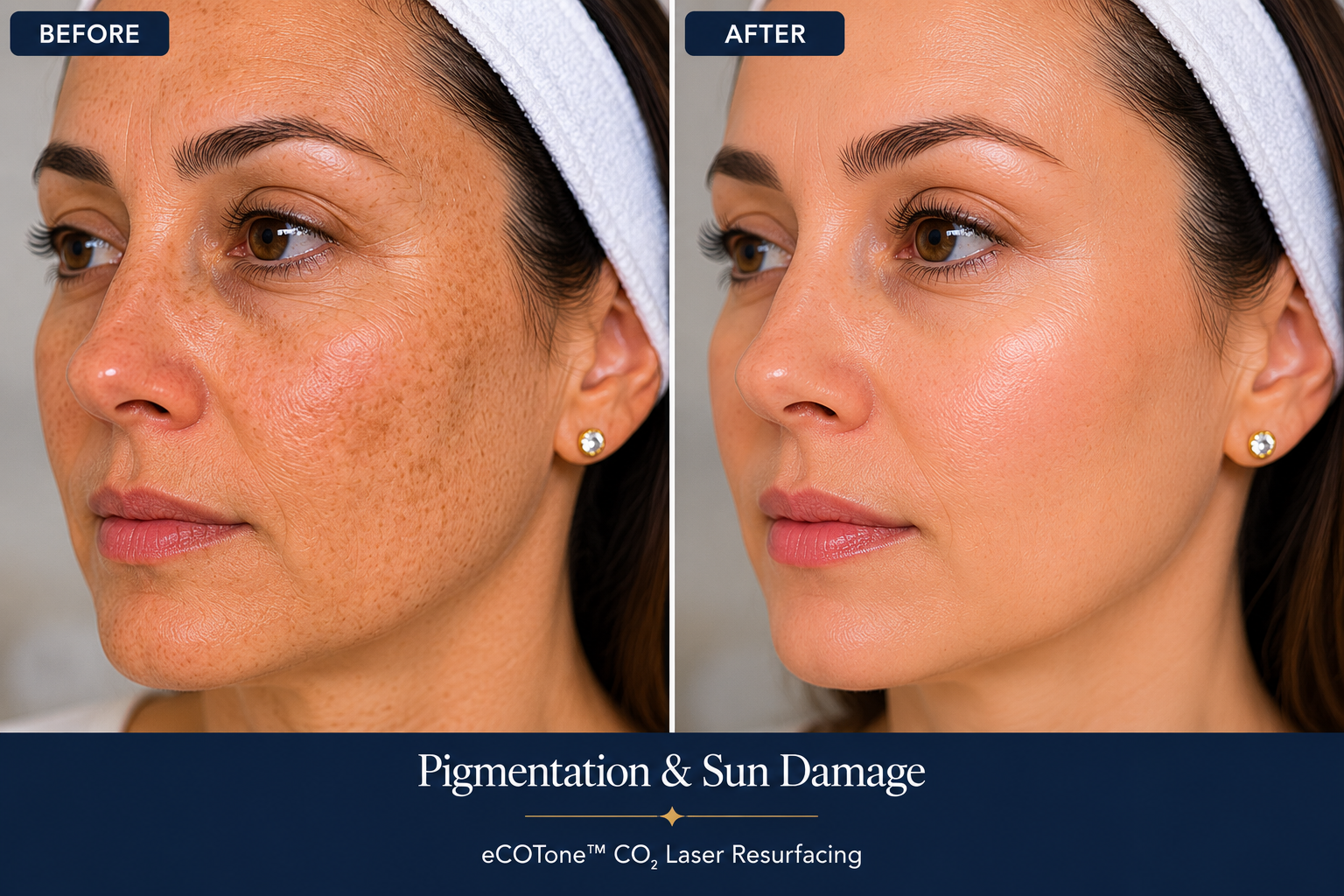 Before and After Result of Laser Resurfacing Treatment