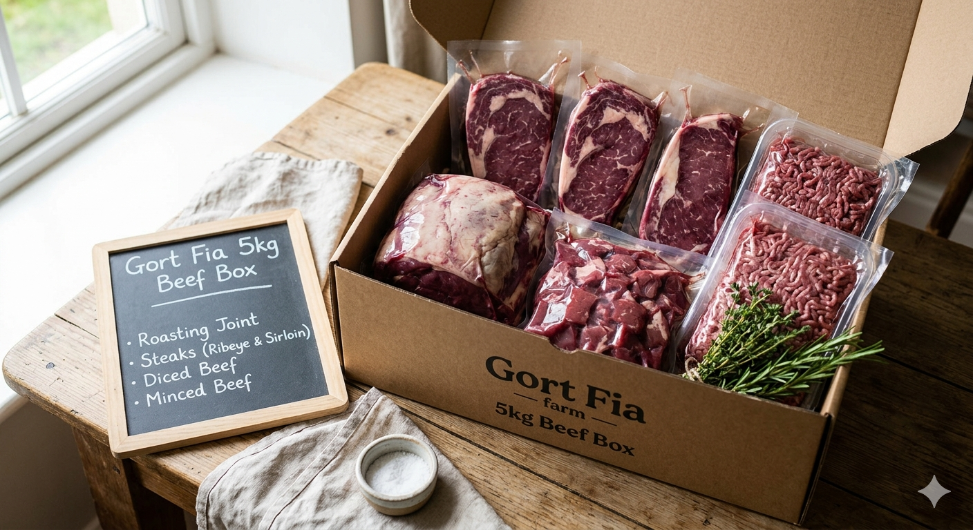 Gort Fia Heritage Beef Box (5kg) – Pre-Order for March 2027