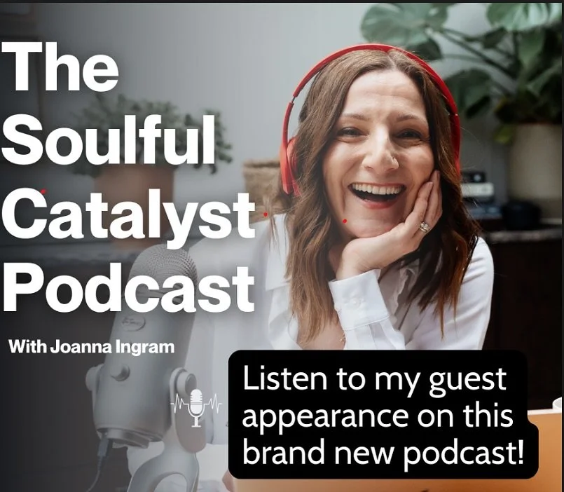 I joined Joanna Ingram on The Soulful Catalyst Podcast to talk about nervous system regulation, overwhelm, and the small, practical things that help when your body goes into protection mode.
This episode is an invitation to stop trying to fix yourse