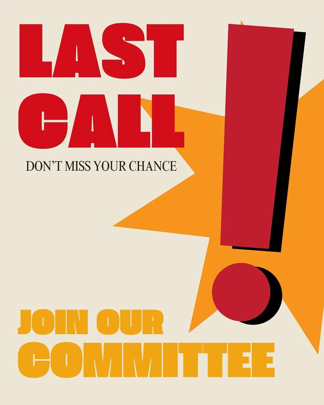 Committee application closing this Saturday 23:59 🫣

Join our committee(s) to be a part of CASA&rsquo;s event planning, social media content creation, and organizing trips!

Make a lasting impact for your fellow Anthropology peers and gain valuable 