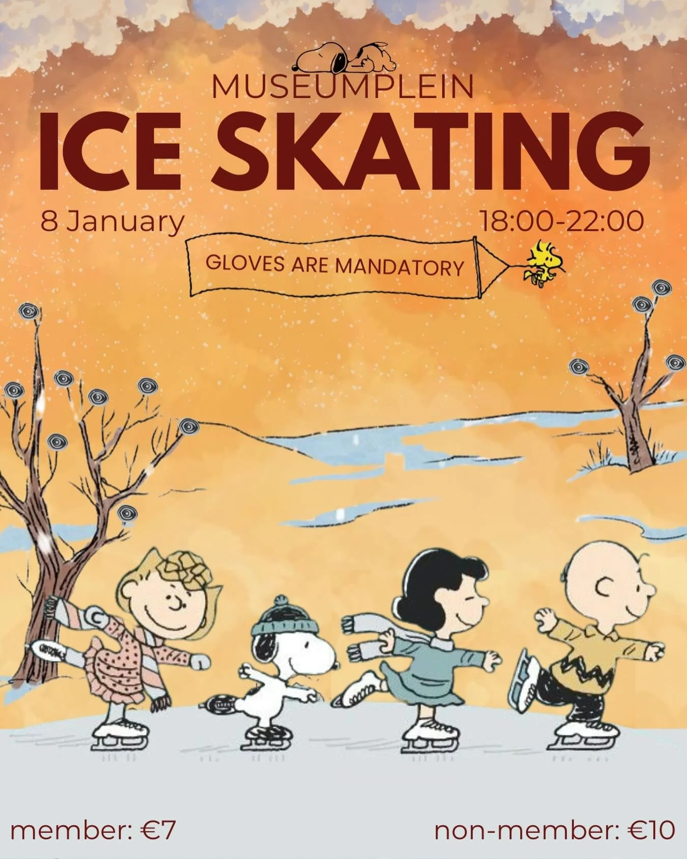 New year is here and winter break is coming to a close! But what if we tell you that you can extend your winter break with CASA and go ice skating! ❄️⛸️ 

🗓️ Thursday, January 8 
⏱️ 18:00-22:00
📍 Museumplein
🎟️ Members &euro;7 | Non-members &euro;