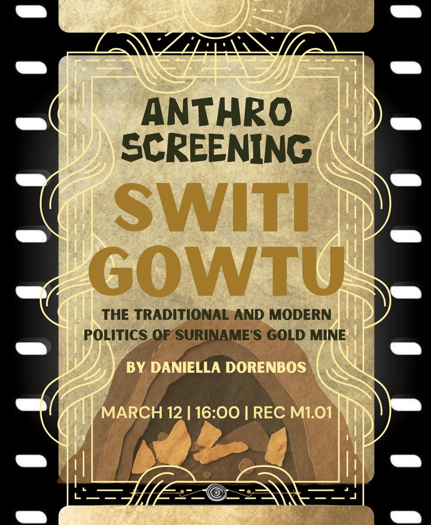 CASA&rsquo;s Film-Screening returns with another film created by one or our own master&rsquo;s students - &lsquo;Switi Gowtu&rsquo; by Daniella Dorenbos! 🎥🎞️

🗓️ Thursday March 12
⏰ 16:00-18:00
📍 Room M1.01

In &lsquo;Switi Gowtu&rsquo;, Daniella