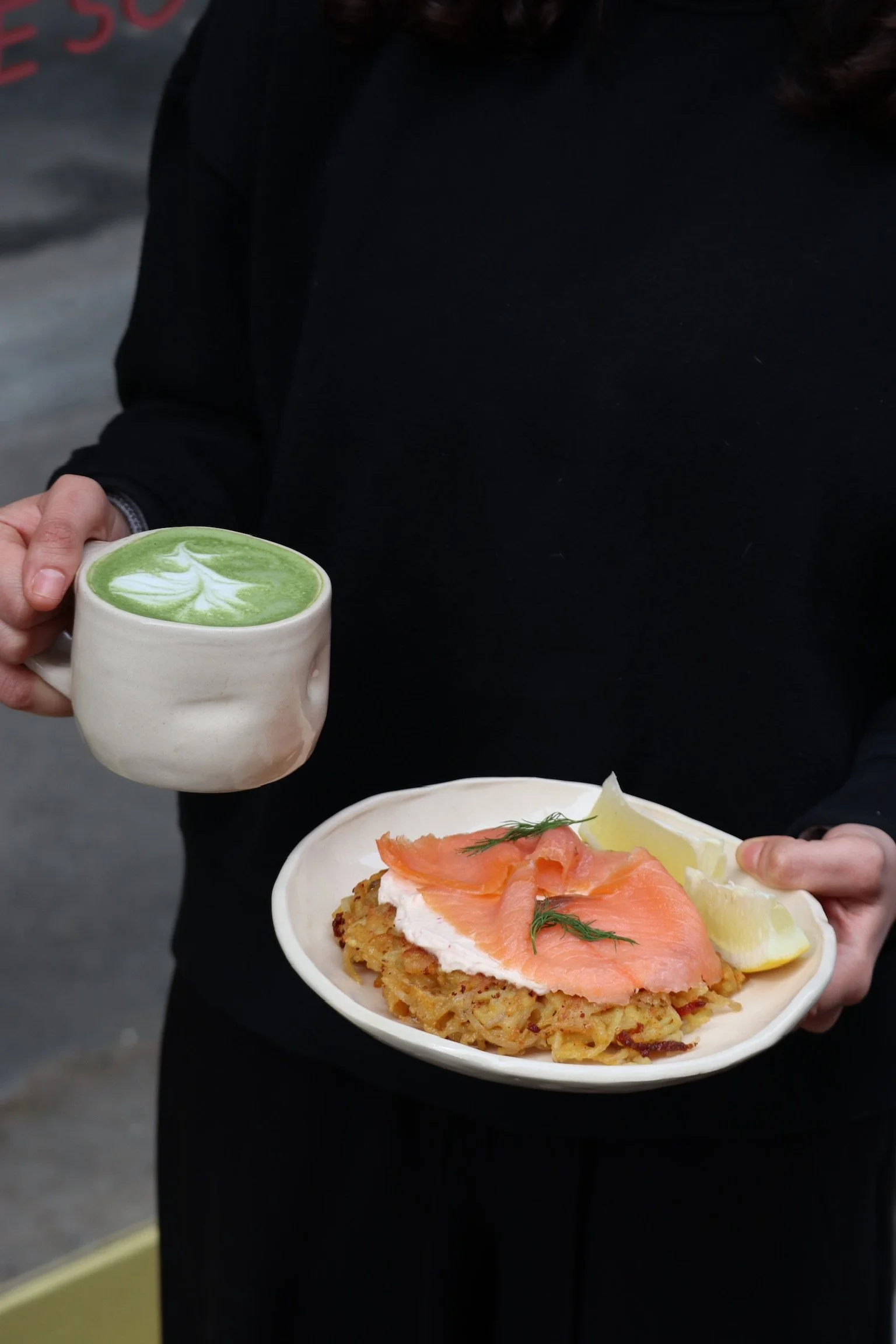 SALMON ROSTI