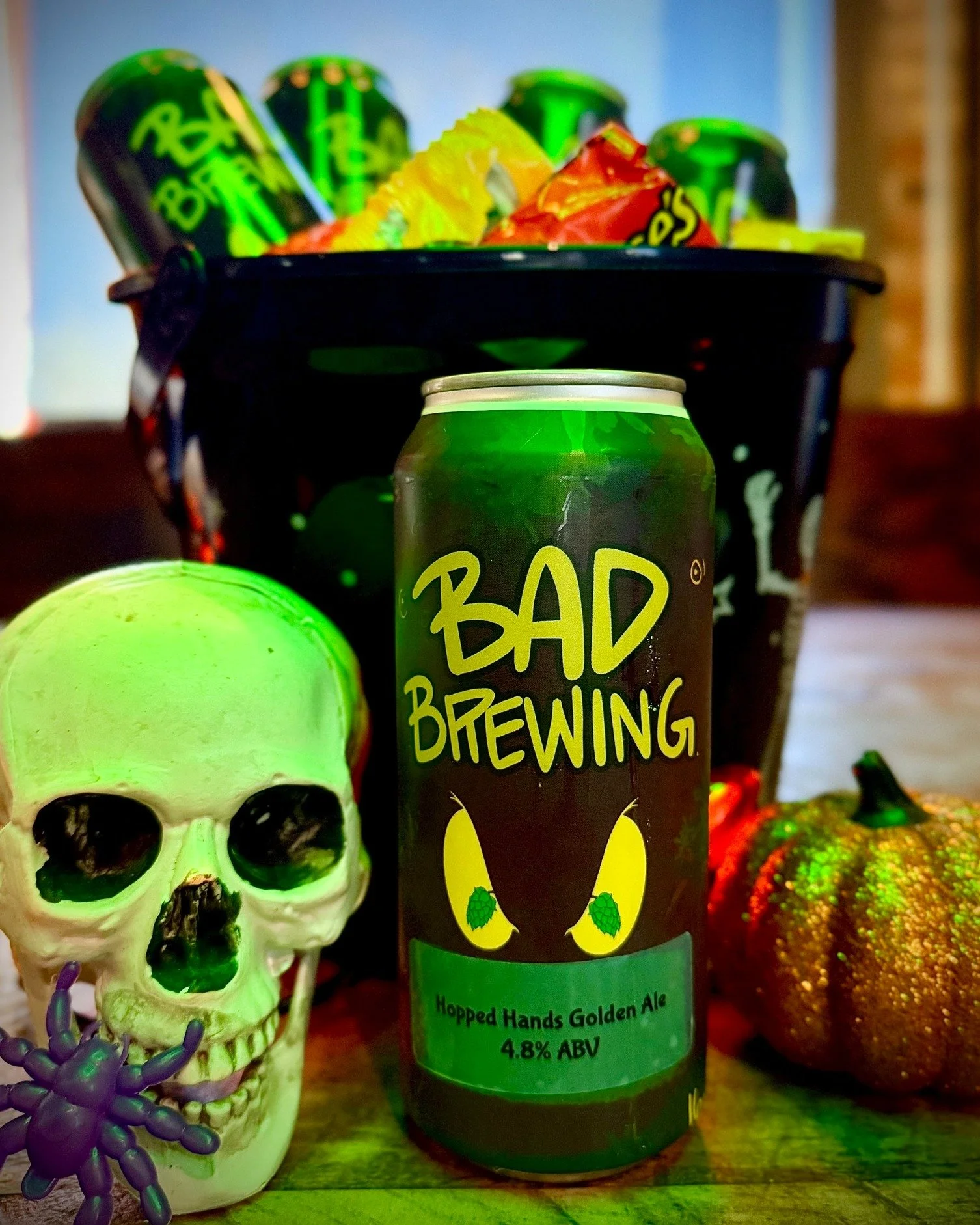 Who says trick-or-treating&rsquo;s just for kids? Grab your cans, grown-ups! It&rsquo;s time for some adult candy. 🍺 

Check out our spooktacular menu by heading to our link-tree (in bio) 

Cheers!