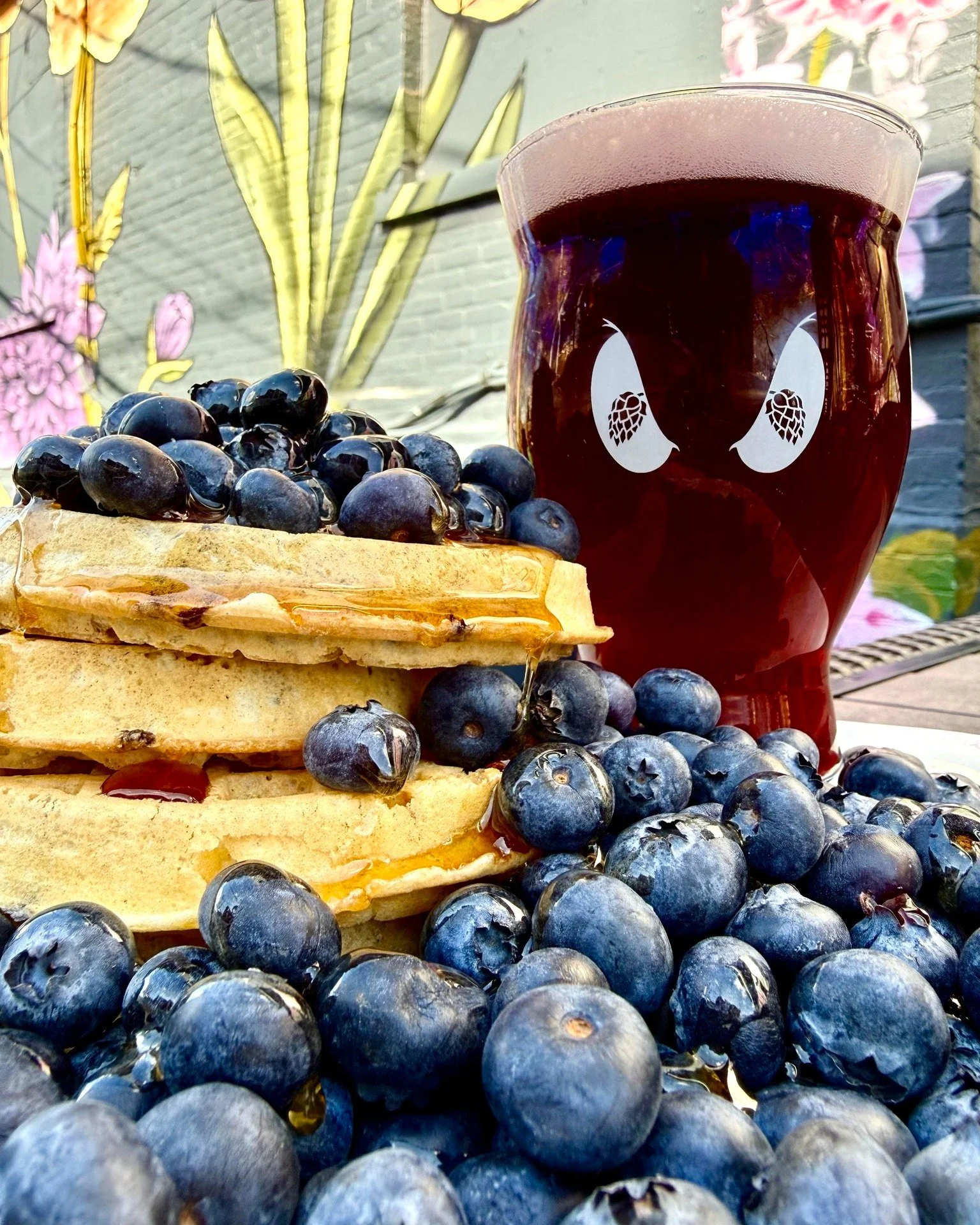 Introducing 𝑩𝒍𝒖𝒆𝒃𝒆𝒓𝒓𝒚 𝑩𝒓𝒆𝒂𝒌𝒇𝒂𝒔𝒕, our Blueberry Maple Mead! All proceeds from this mead will go to Jasmin and Davin Videto, whose lives tragically changed a little over a month ago when their house caught fire early the morning of Fe