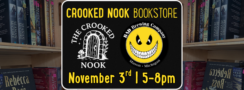 Crooked Nook Bookstore pop up
