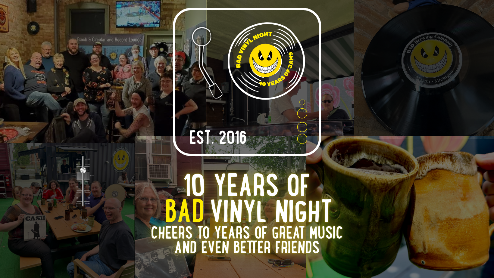 Vinyl Night 10 Year Anniversary