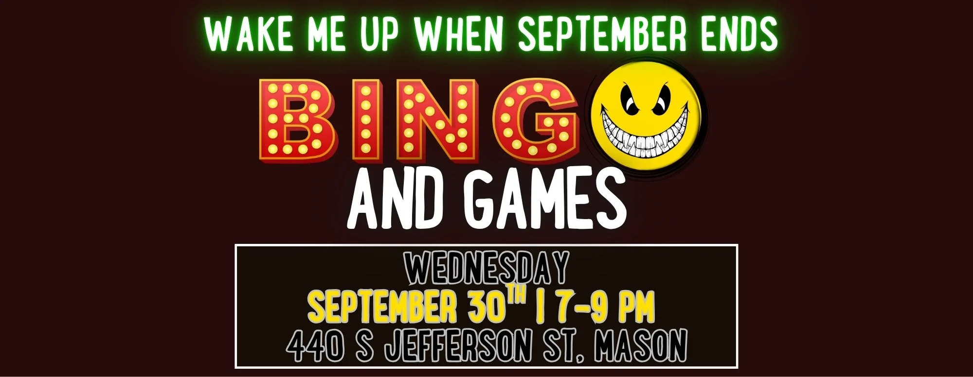 BINGO and Games with Dusty