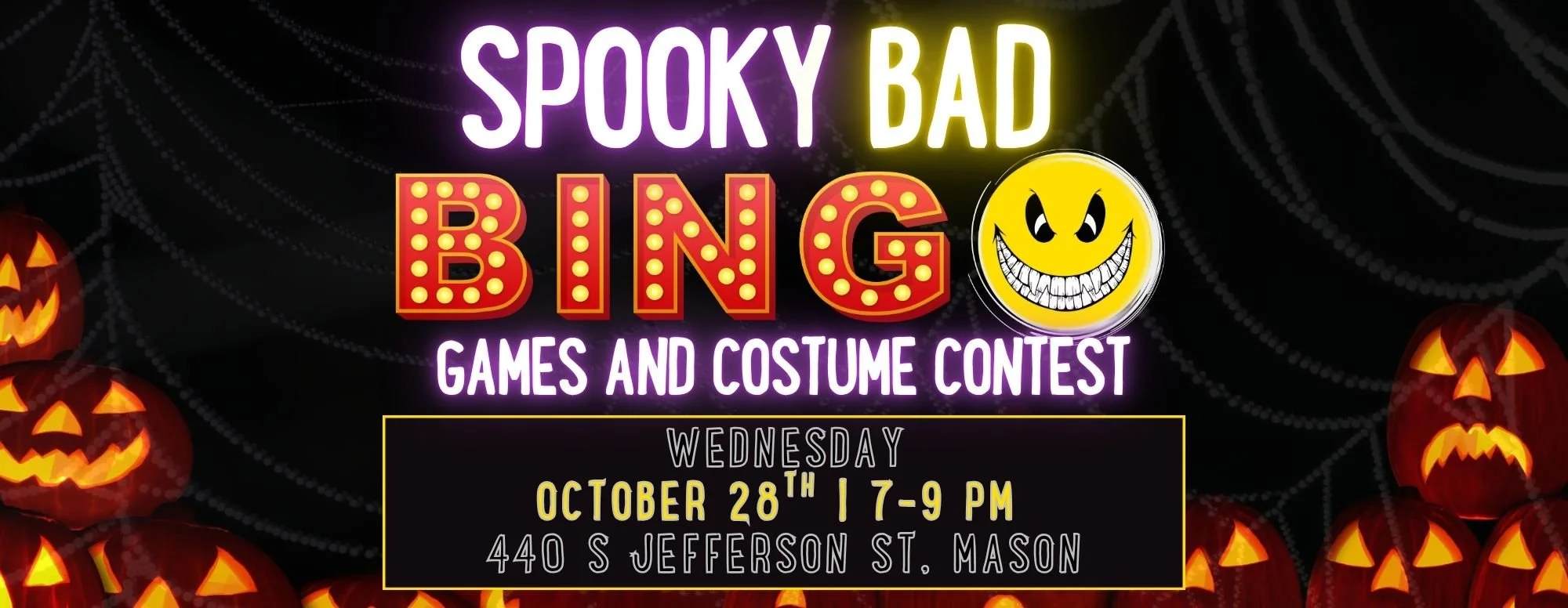 Spooky BINGO and Games with Dusty (and Costume Contest!)
