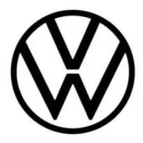 Volkswagen logo with a circle and stylized 'VW' initials inside