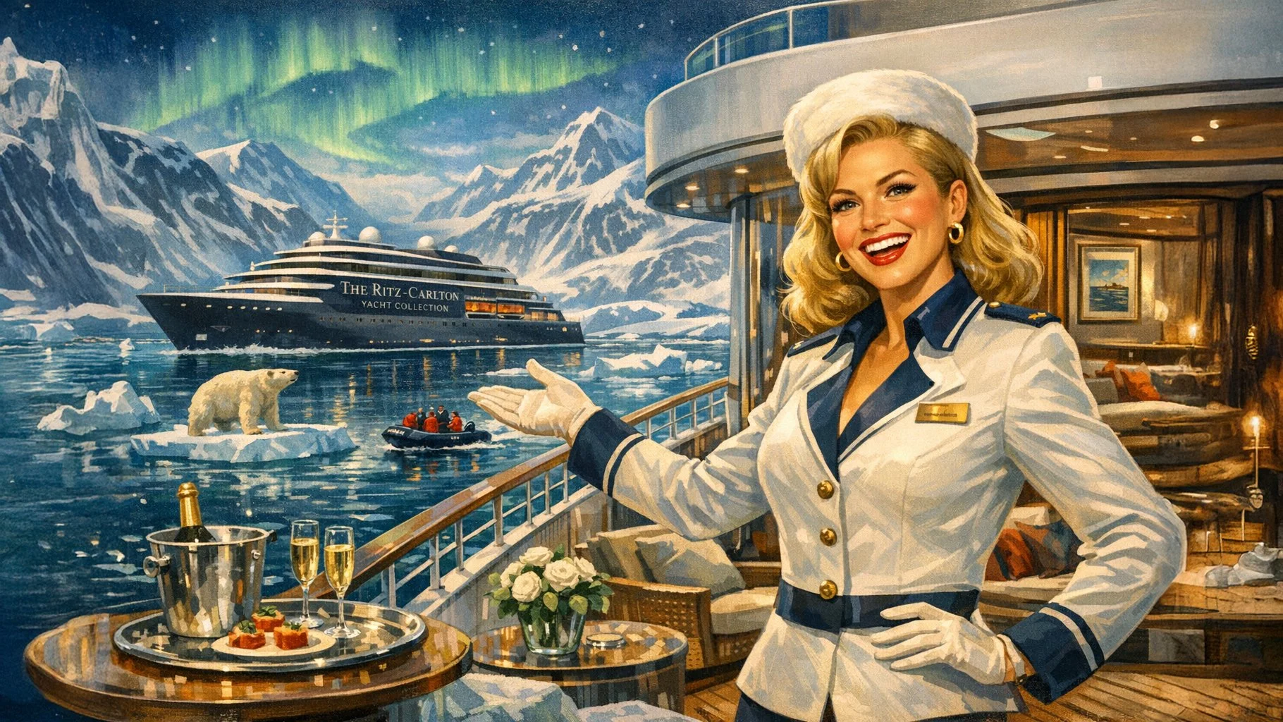 Sailing A Yacht Through The Northwest Passage