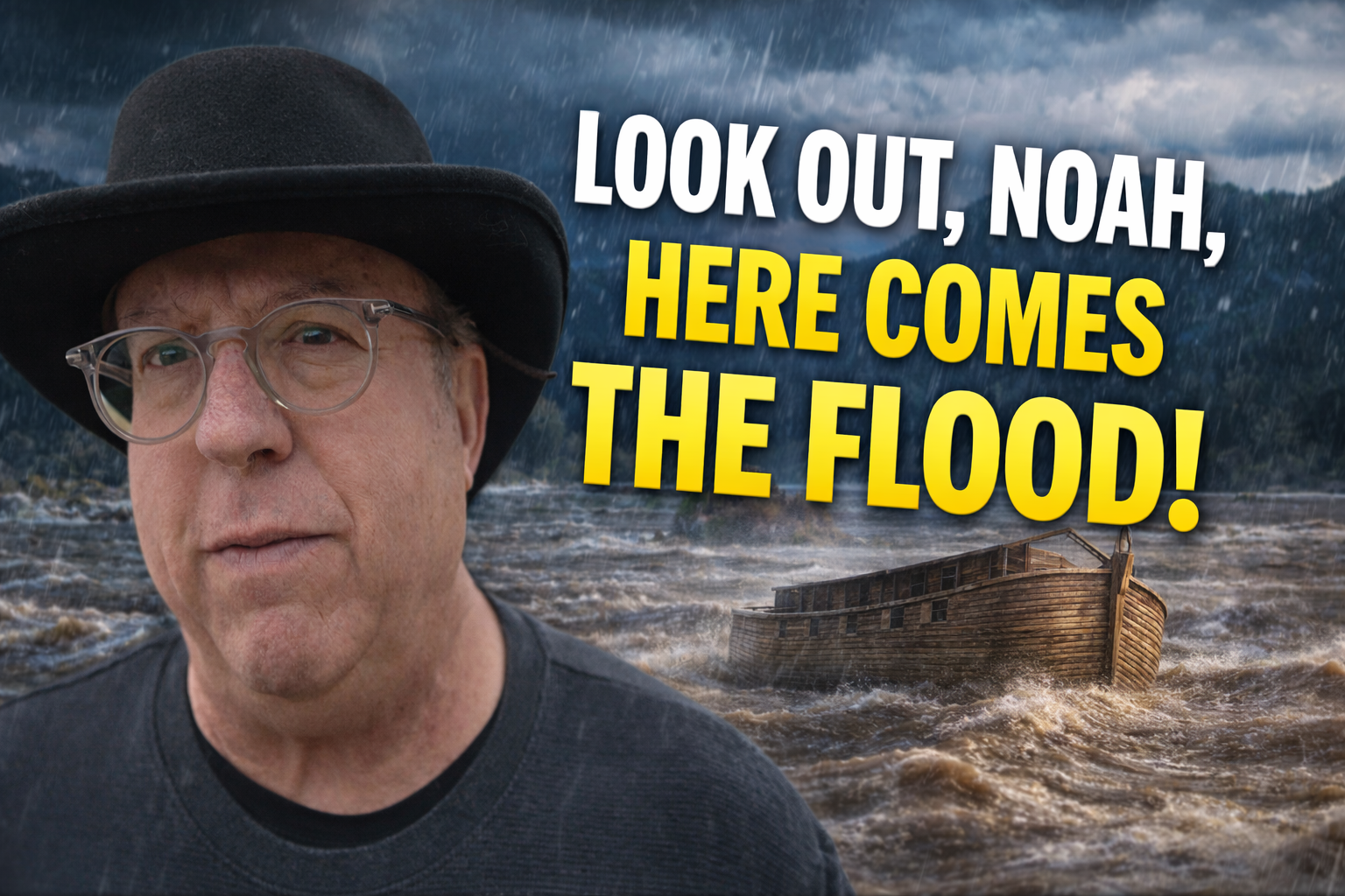 Look Out, Noah, Here Comes the Flood