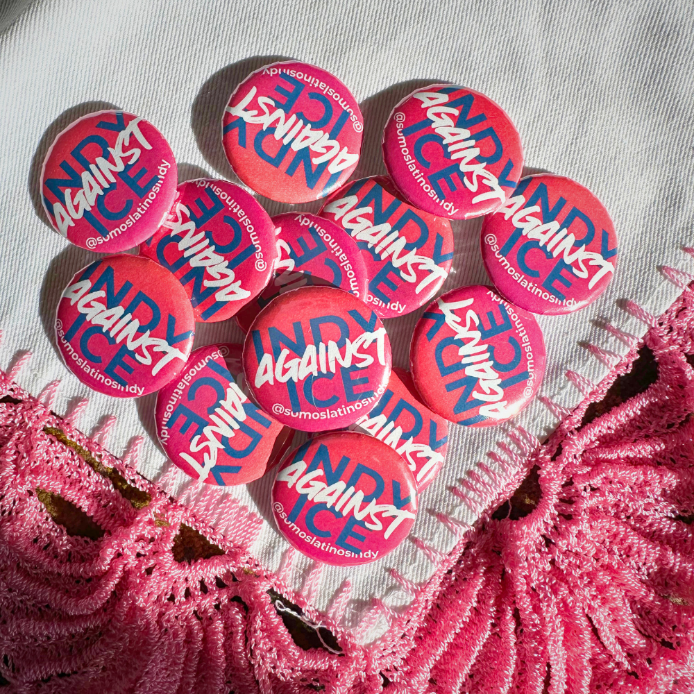 INDY AGAINST ICE Button Set (12-Pack Fundraiser)