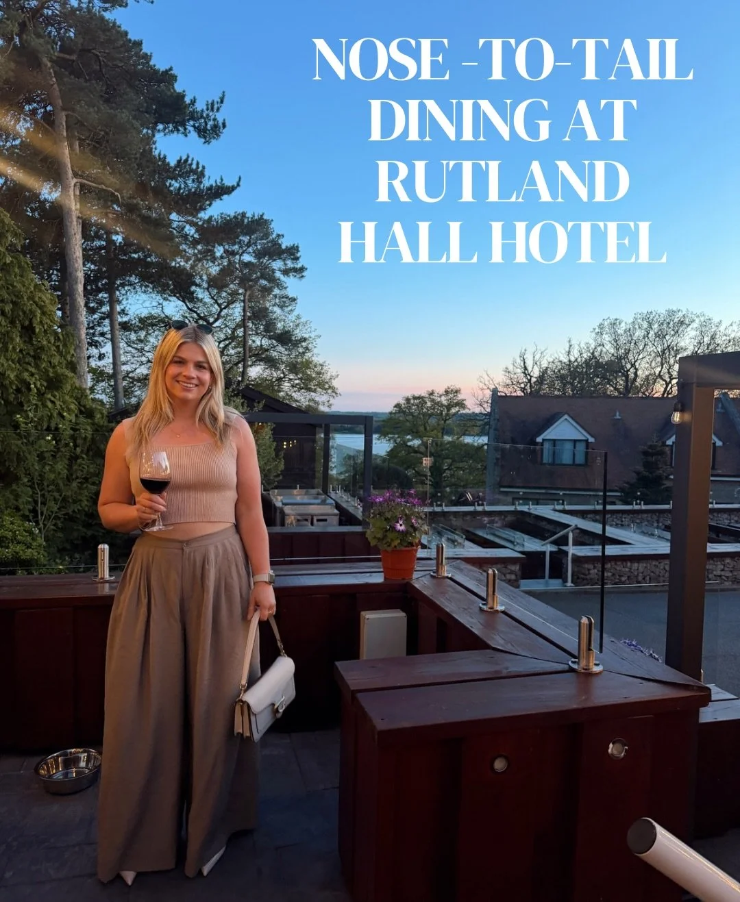 Highly recommend a visit to @rutlandhallhotel for one of their &lsquo;Nose to Tail&rsquo; dining events 🙌🏼 our event was &lsquo;A Feast of Hogget&rsquo; 🐑 and we were absolutely blown away by it!

Start your evening with a drink on the terrace wit