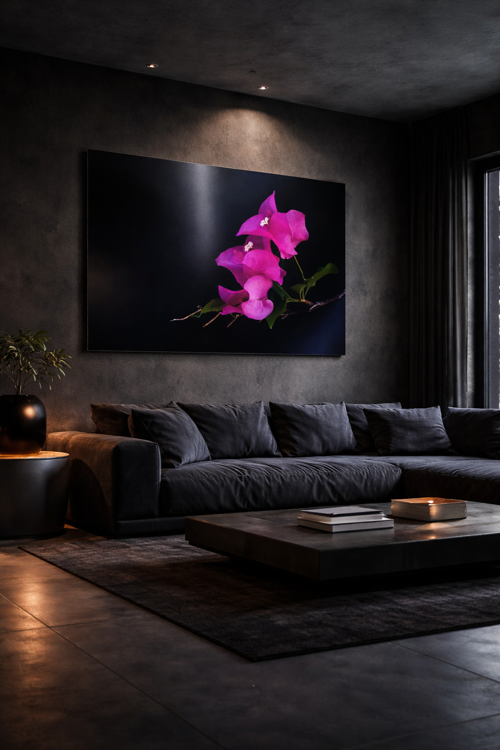 Soft floral fine art print with light tones for modern home decor