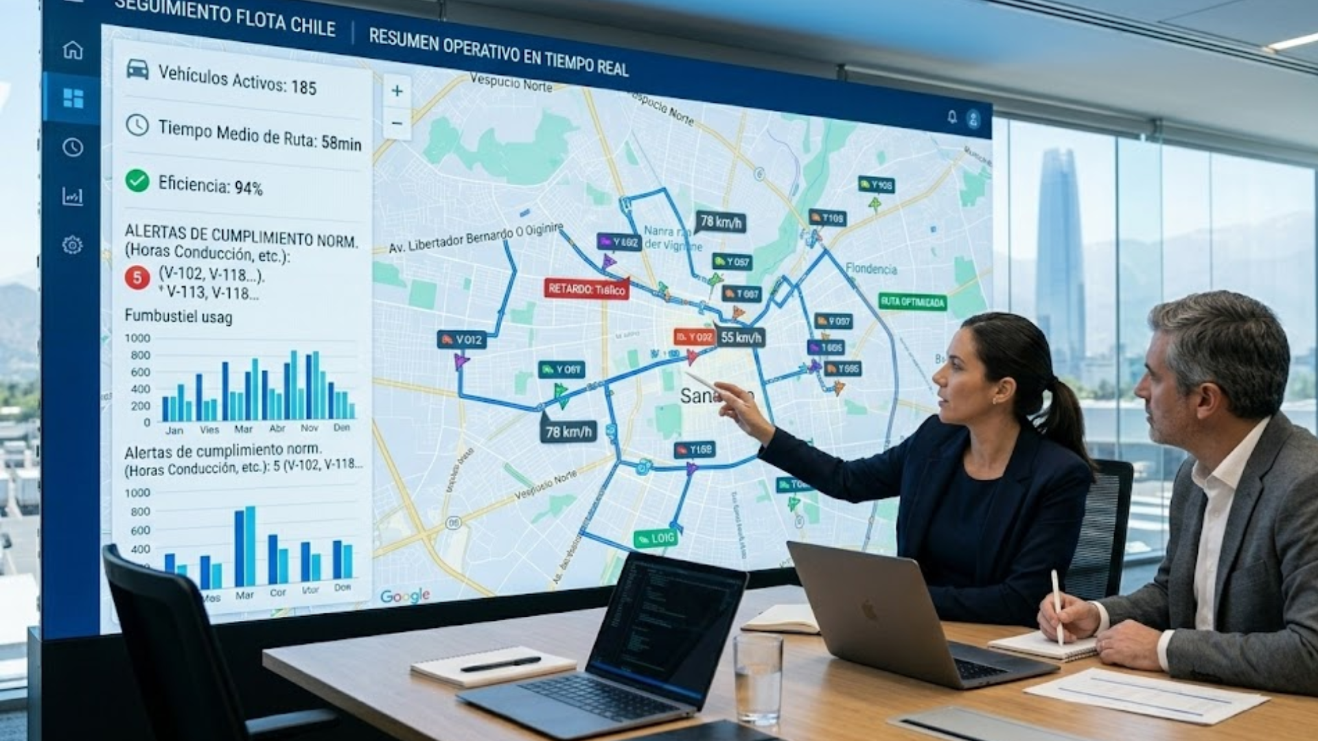 GPS Control de Flotas en Chile: Gestión fácil y normativa. — Seguridad ...