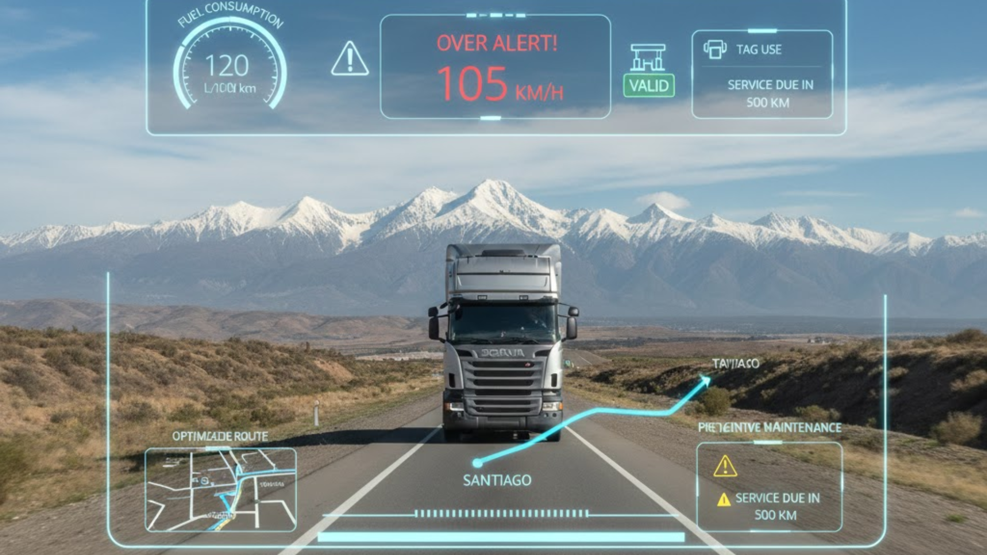 GPS flotas Chile: Control y monitoreo que DEBEN entregarte