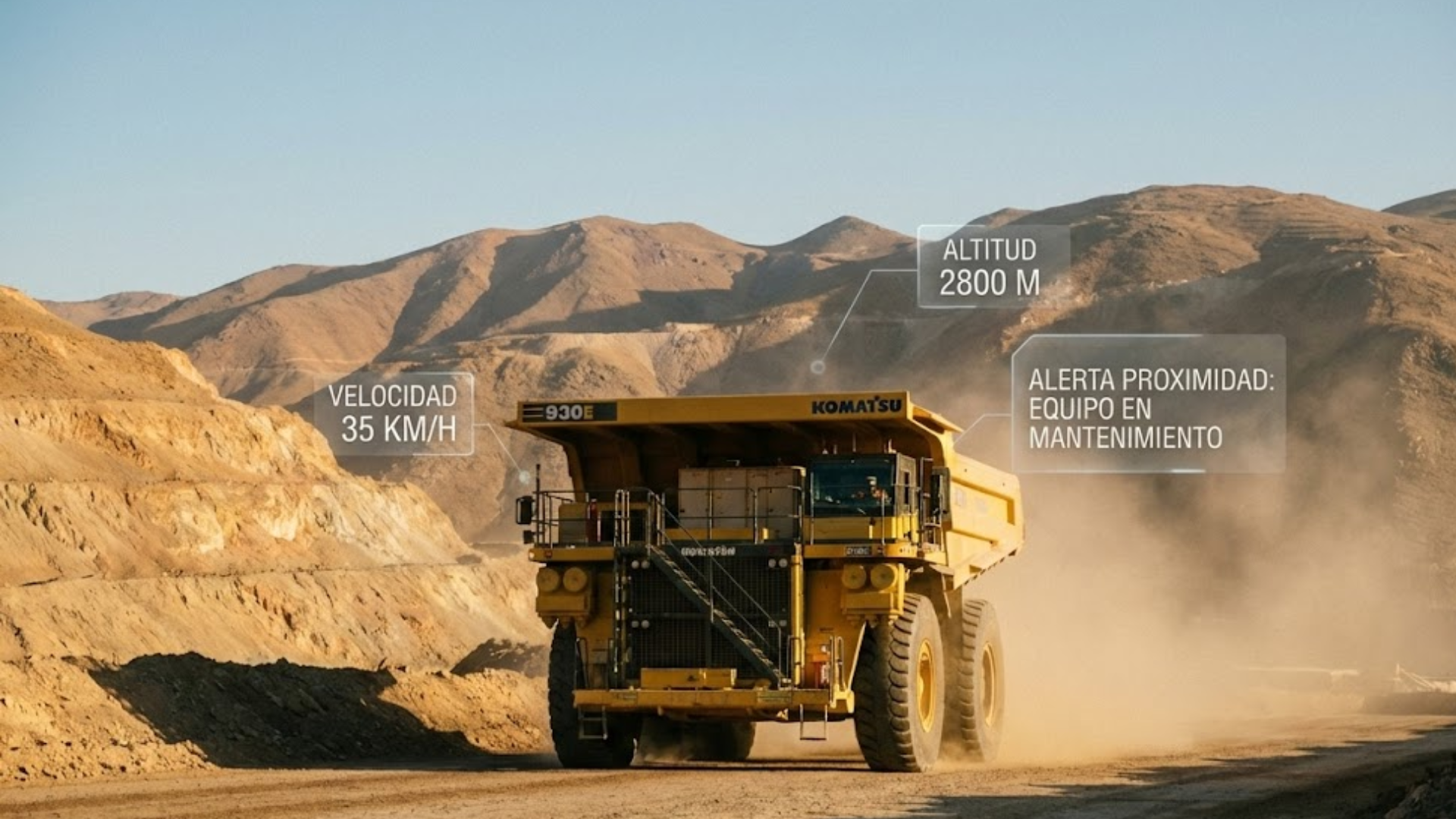 Control GPS de velocidad: Gestión de flotas y minería.