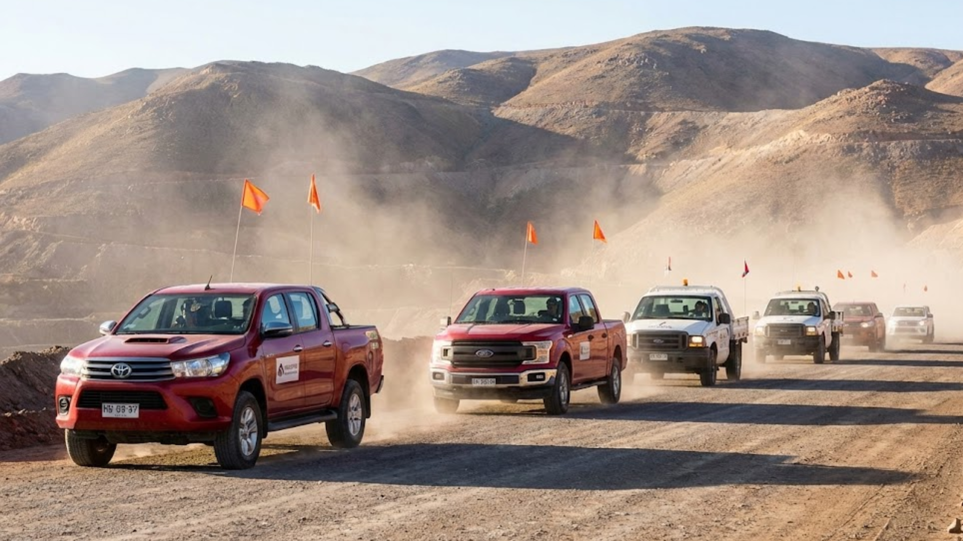 Control GPS flotas minería Chile: optimiza tu operación