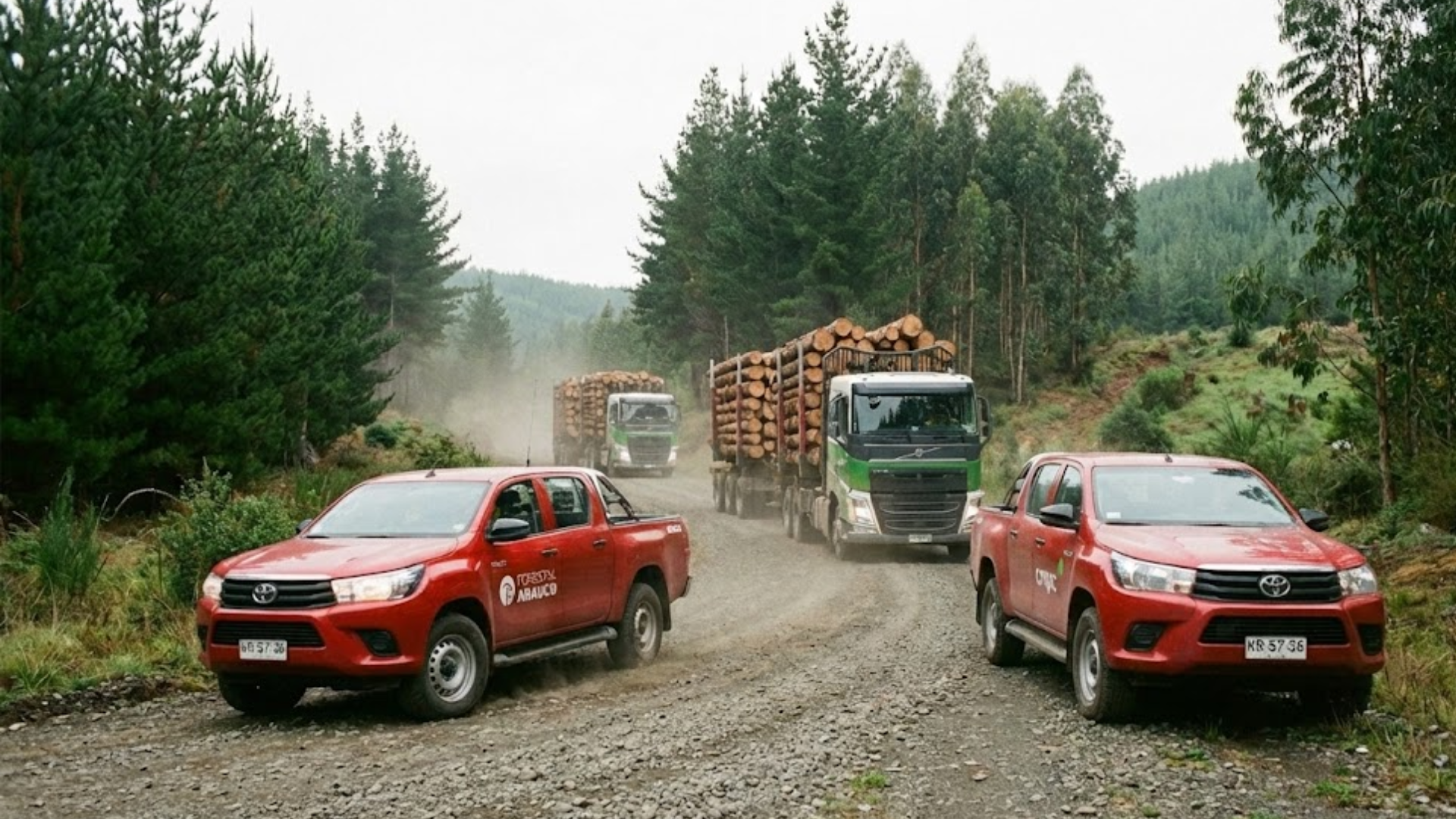 Control GPS Flotas Chile: Gestión forestal eficiente.