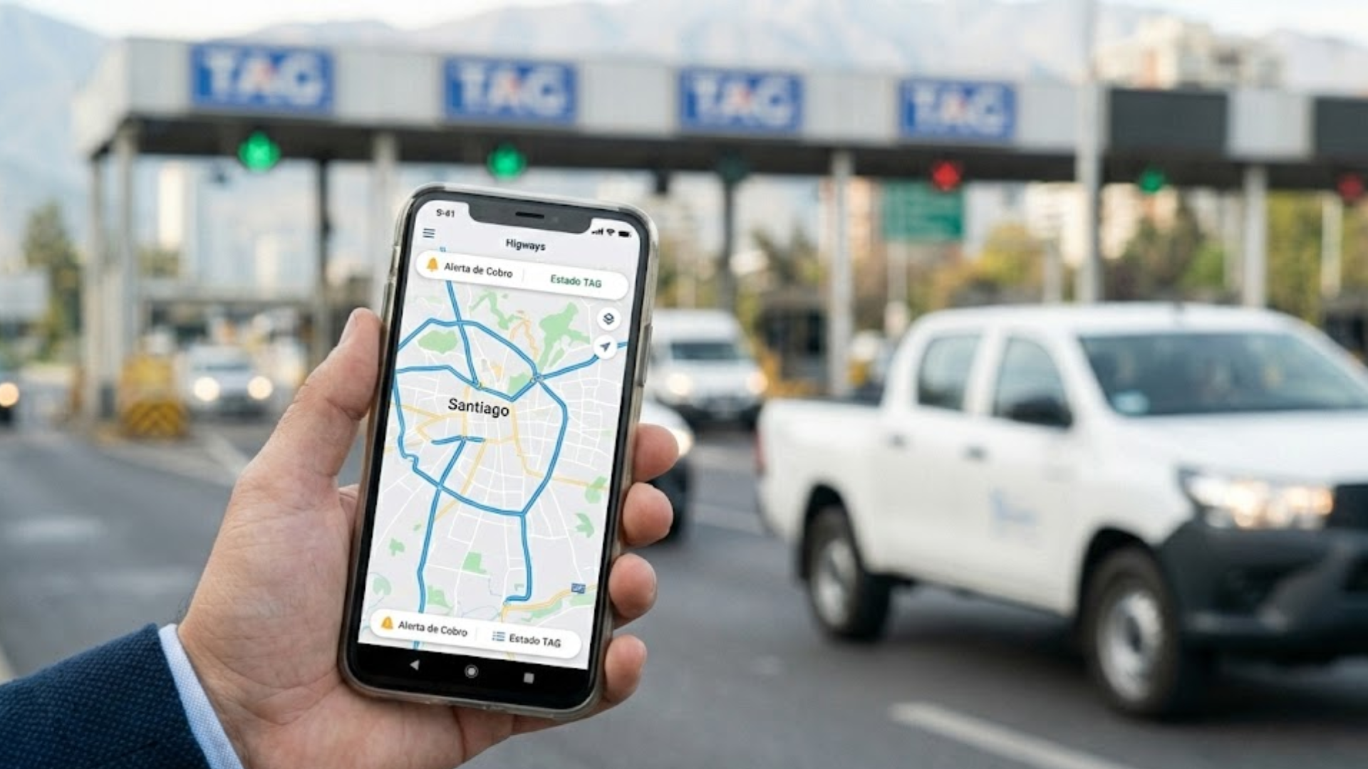 Tu gestión de flotas: control y tags en la app.