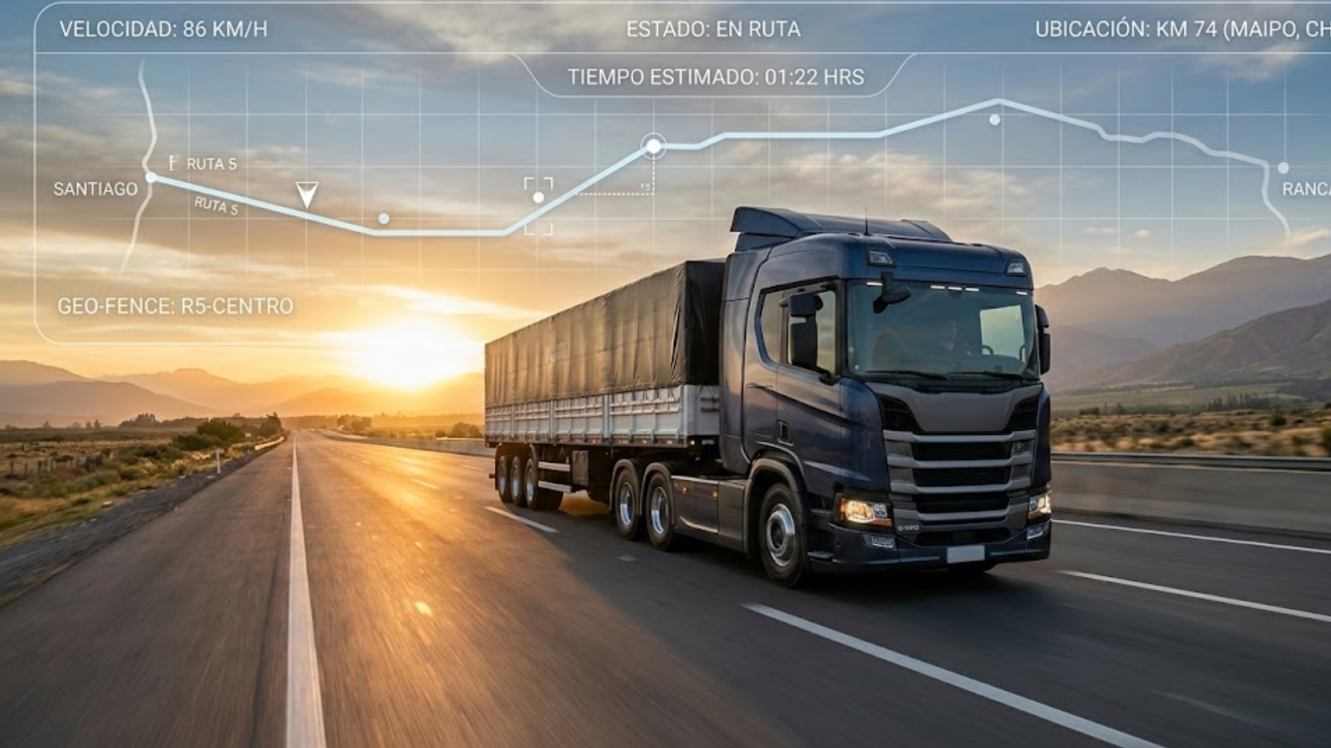 Control y Gestión GPS de Flotas en Chile