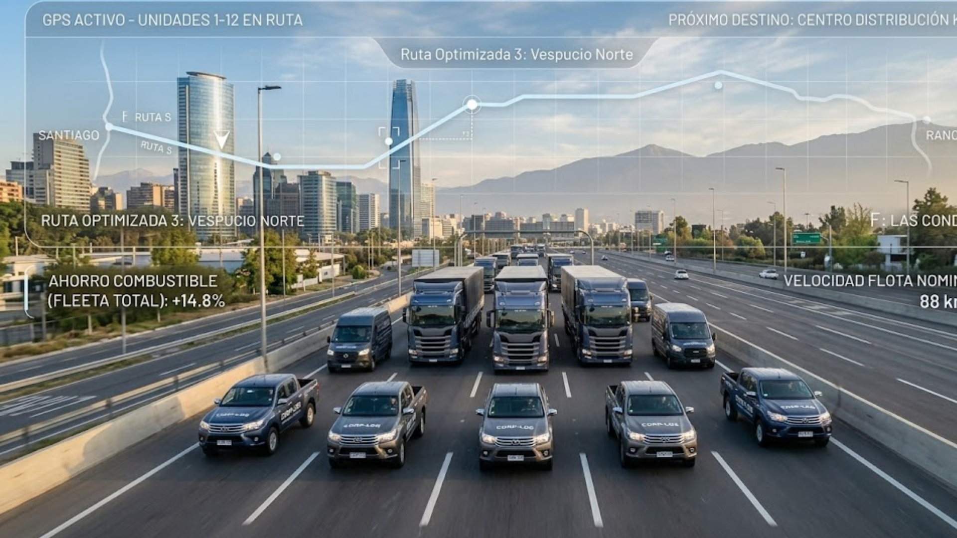 Control GPS de Flotas en Chile: Ahorra y Opera Mejor.