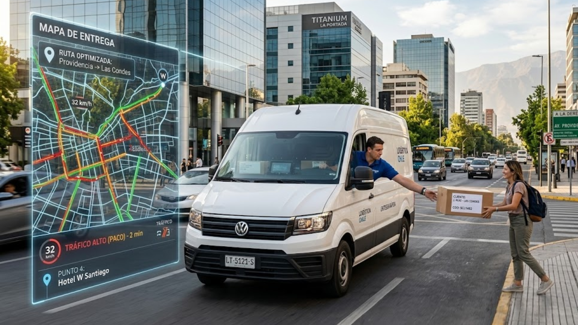 Gestión de flotas en Chile: cómo el GPS mejora la logística y las entregas