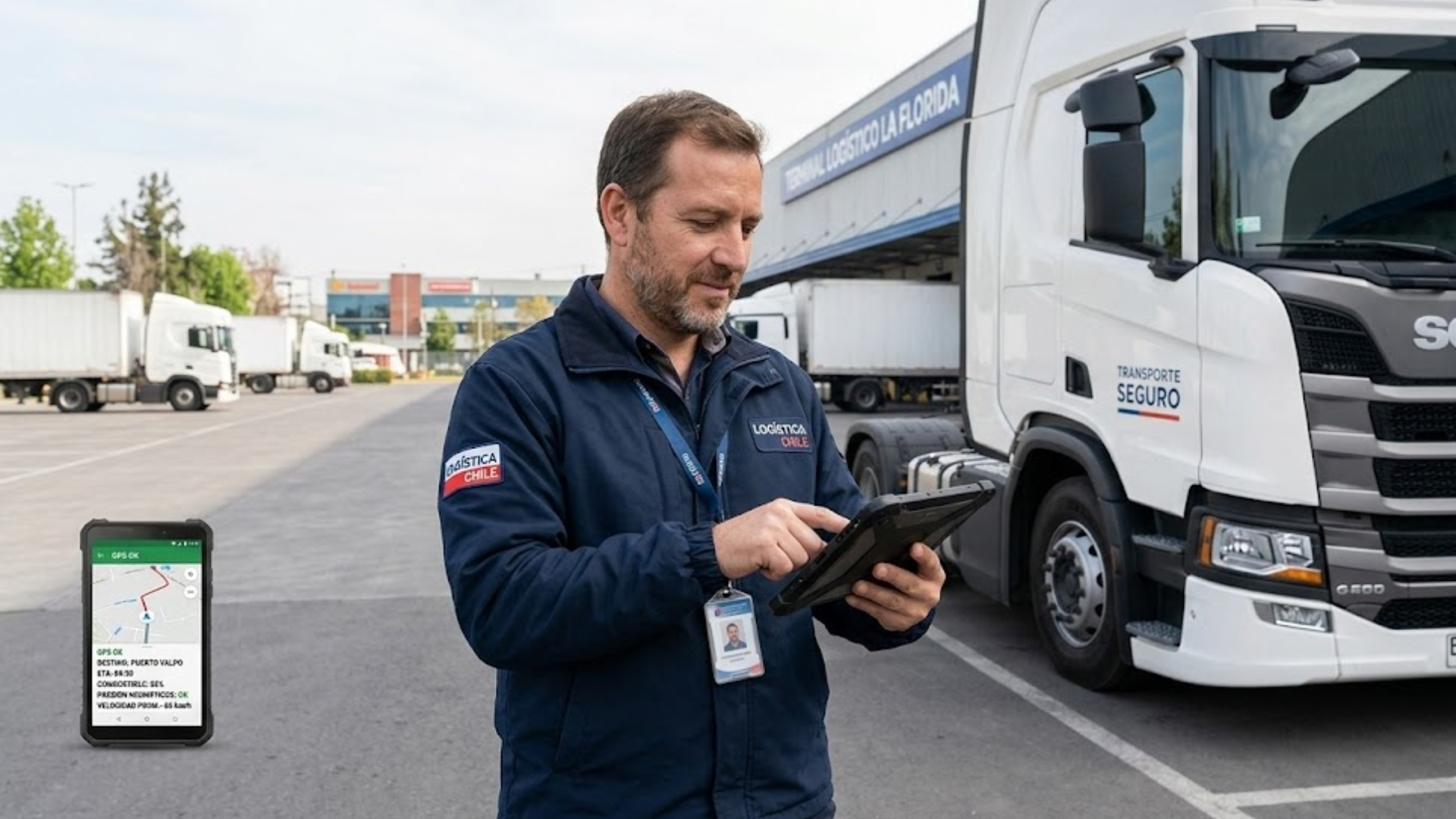 Control de flotas en Chile: cómo el GPS optimiza la gestión del transporte