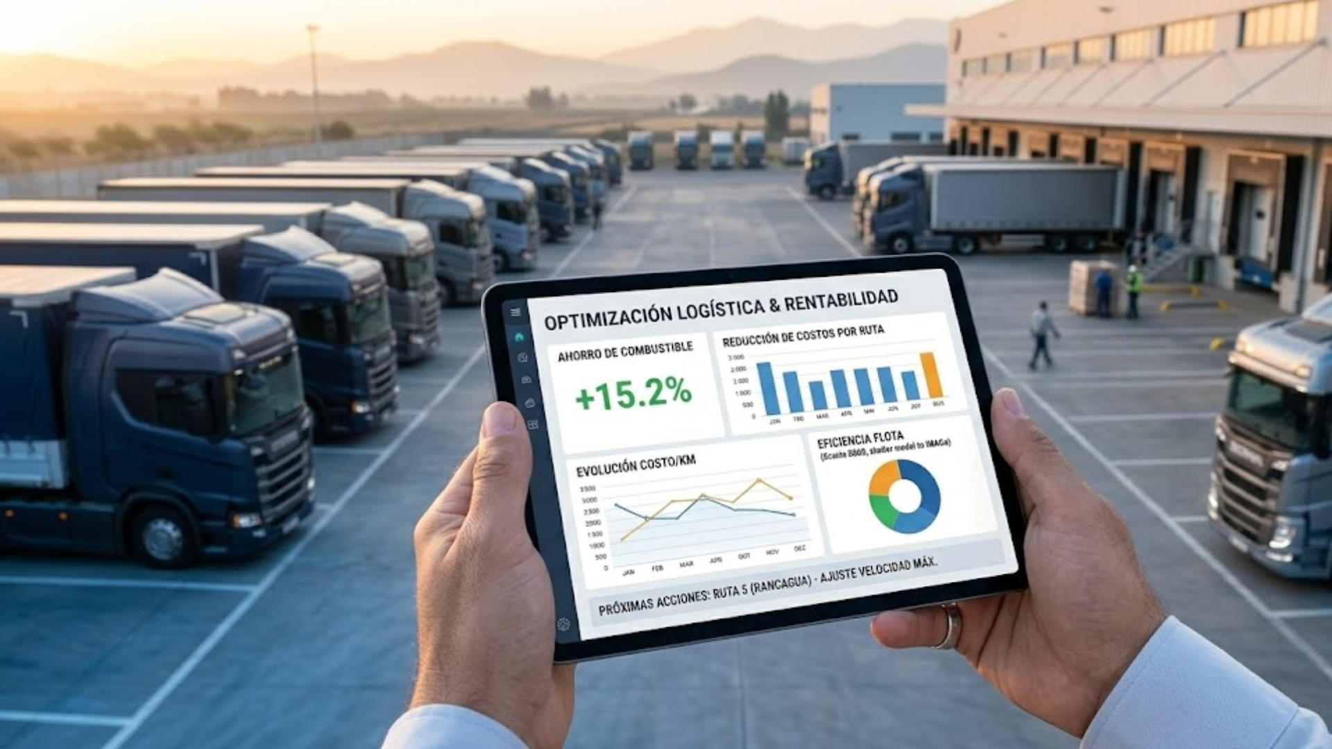 Control y Gestión GPS de Flotas en Chile — Seguridad para flotas Chile