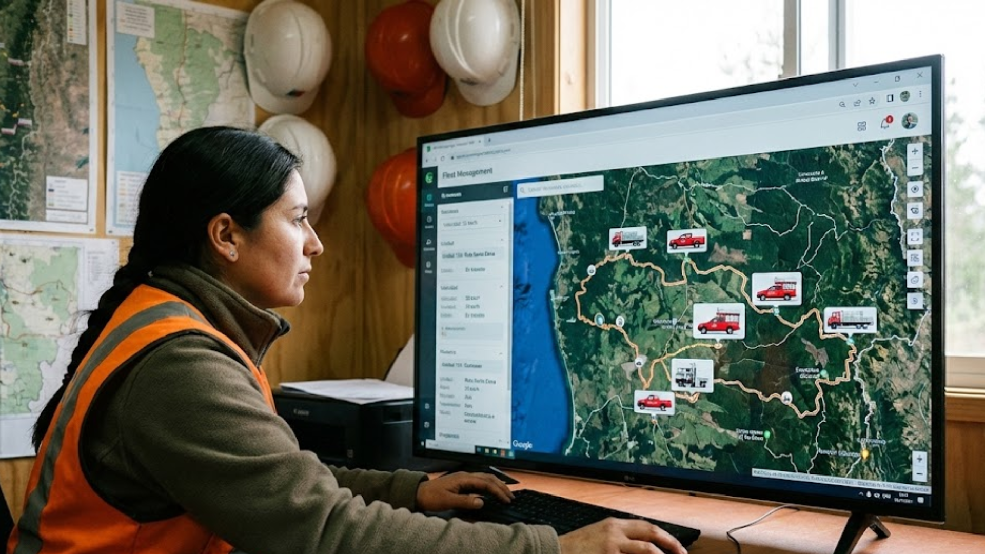 Control GPS Flotas Chile: Gestión forestal eficiente. — Seguridad para ...