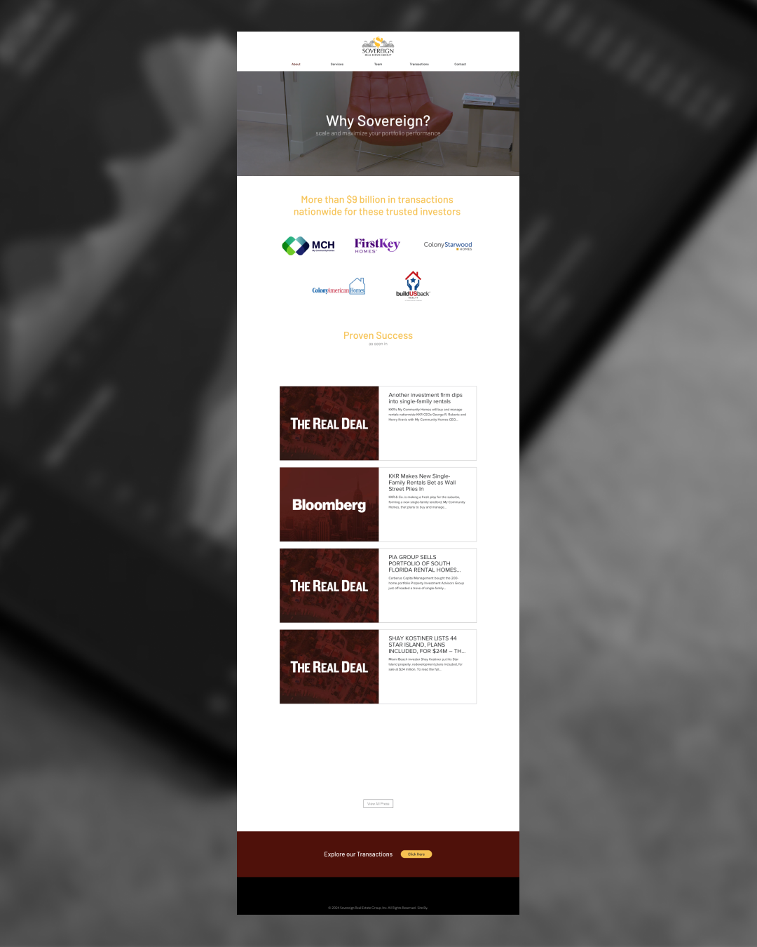 About Us Page (Before)