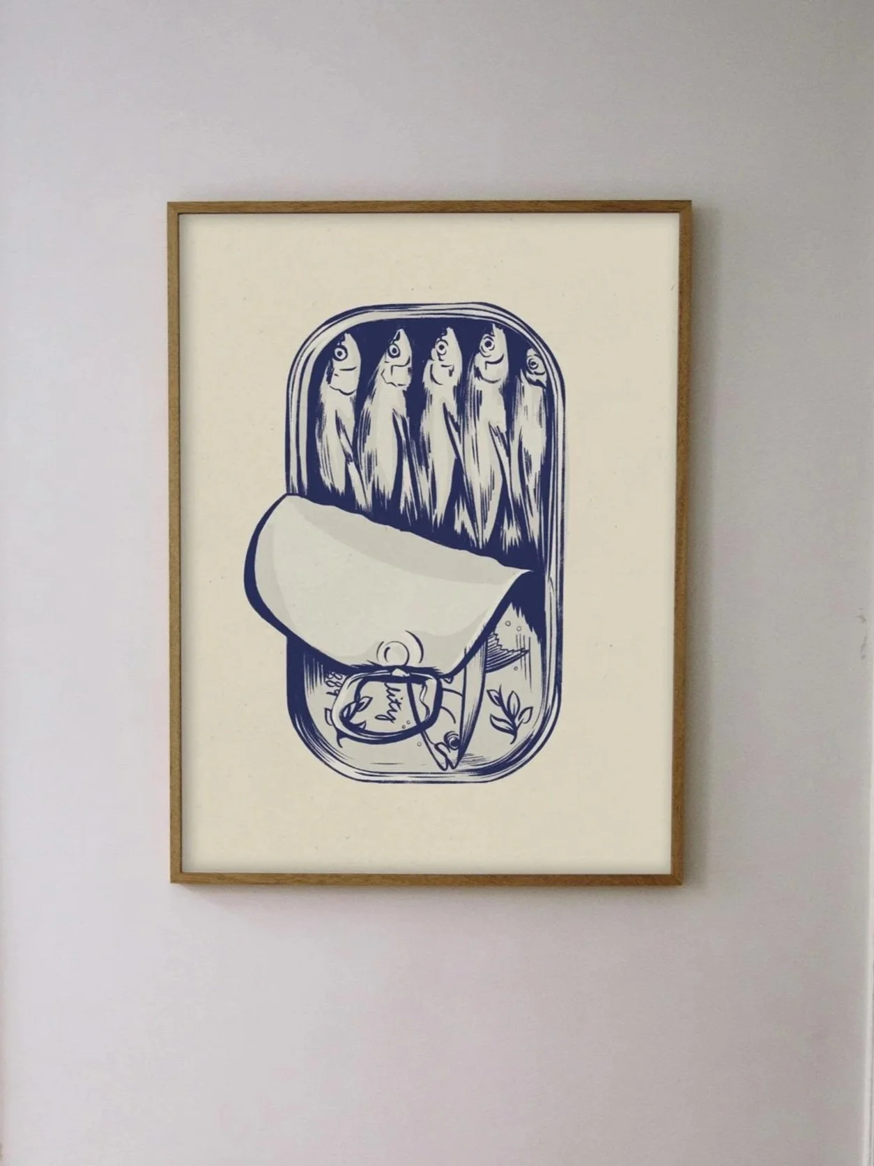Tinned Sardines Art Print